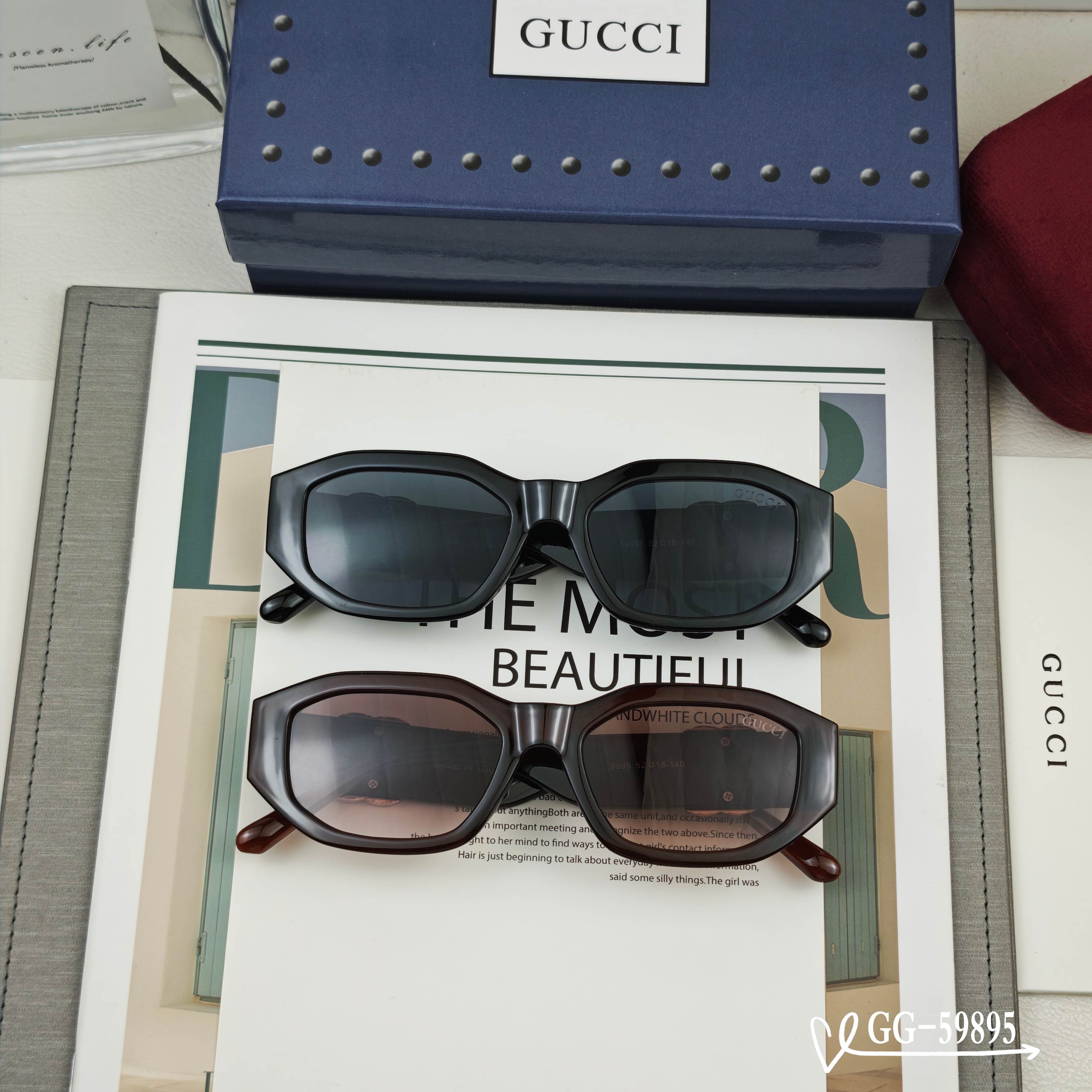   👓.【意大利古奇-GUCCI】
         🕶.【宝丽来树脂高清镜片】
         ⭐️
