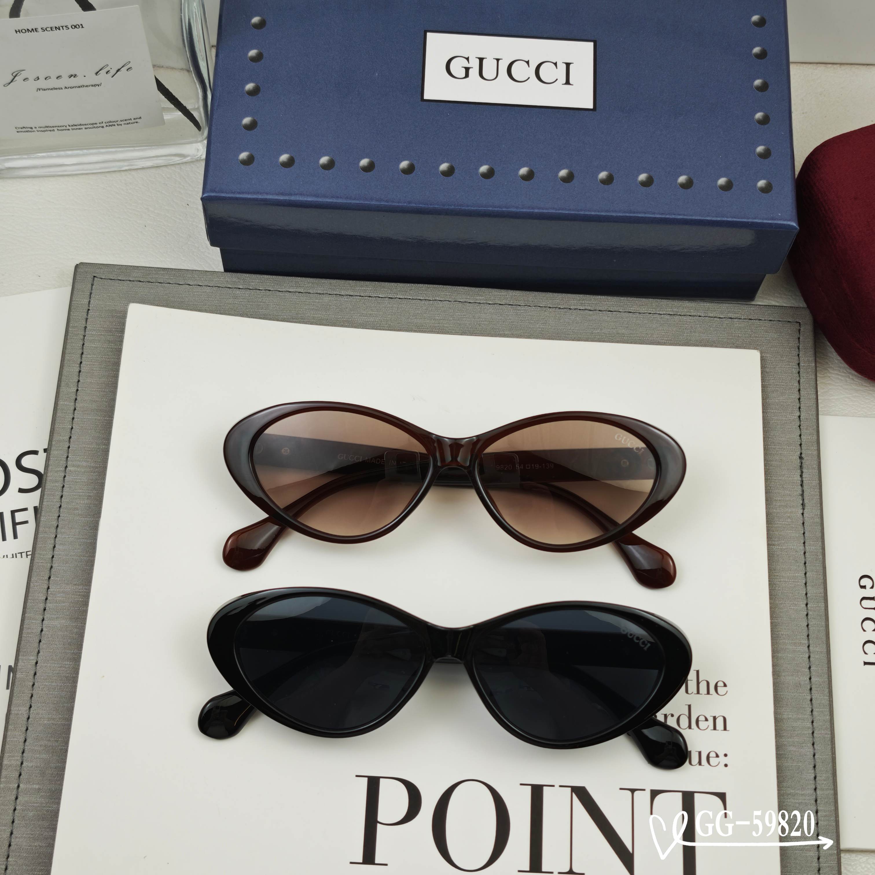   👓.【意大利古奇-GUCCI】
         🕶.【宝丽来树脂高清镜片】
         ⭐️