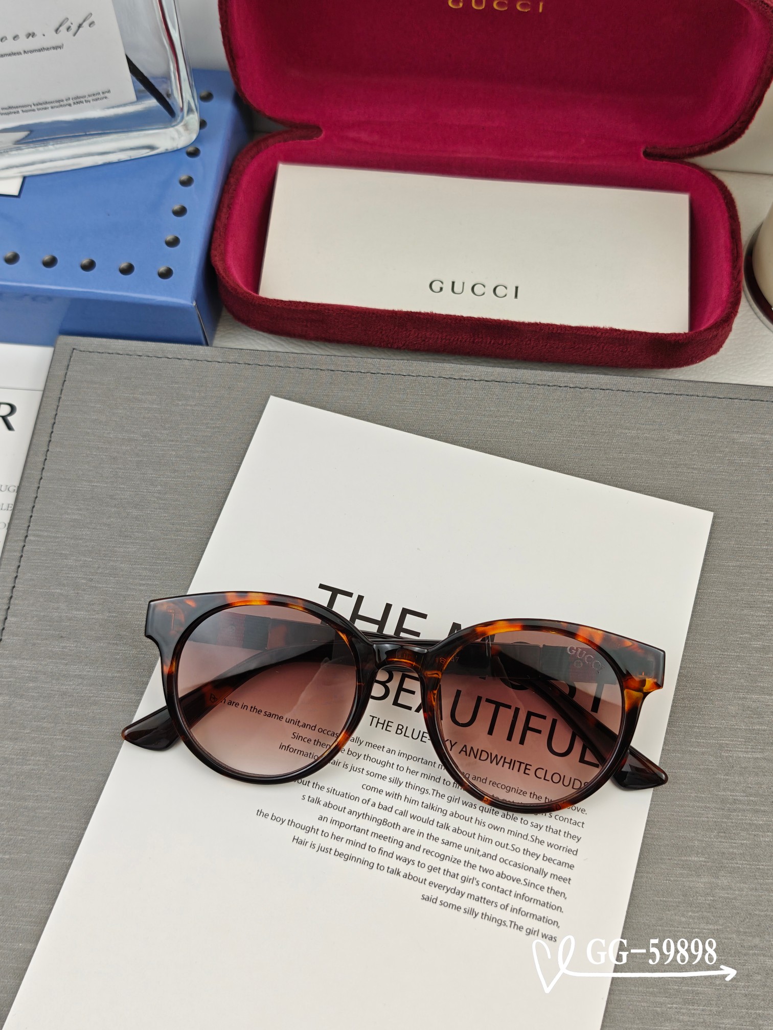   👓.【意大利古奇-GUCCI】
         🕶.【宝丽来树脂高清镜片】
         ⭐️