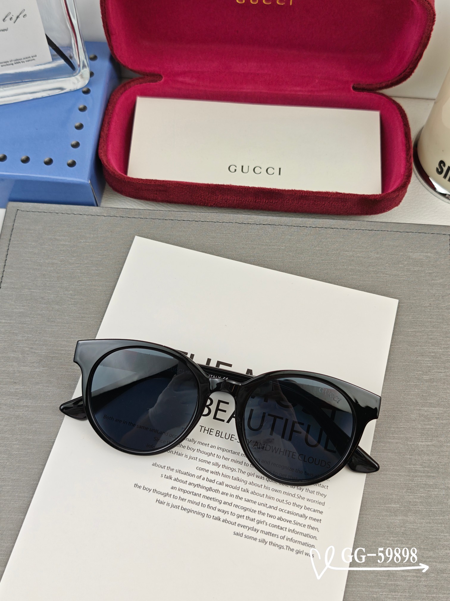   👓.【意大利古奇-GUCCI】
         🕶.【宝丽来树脂高清镜片】
         ⭐️