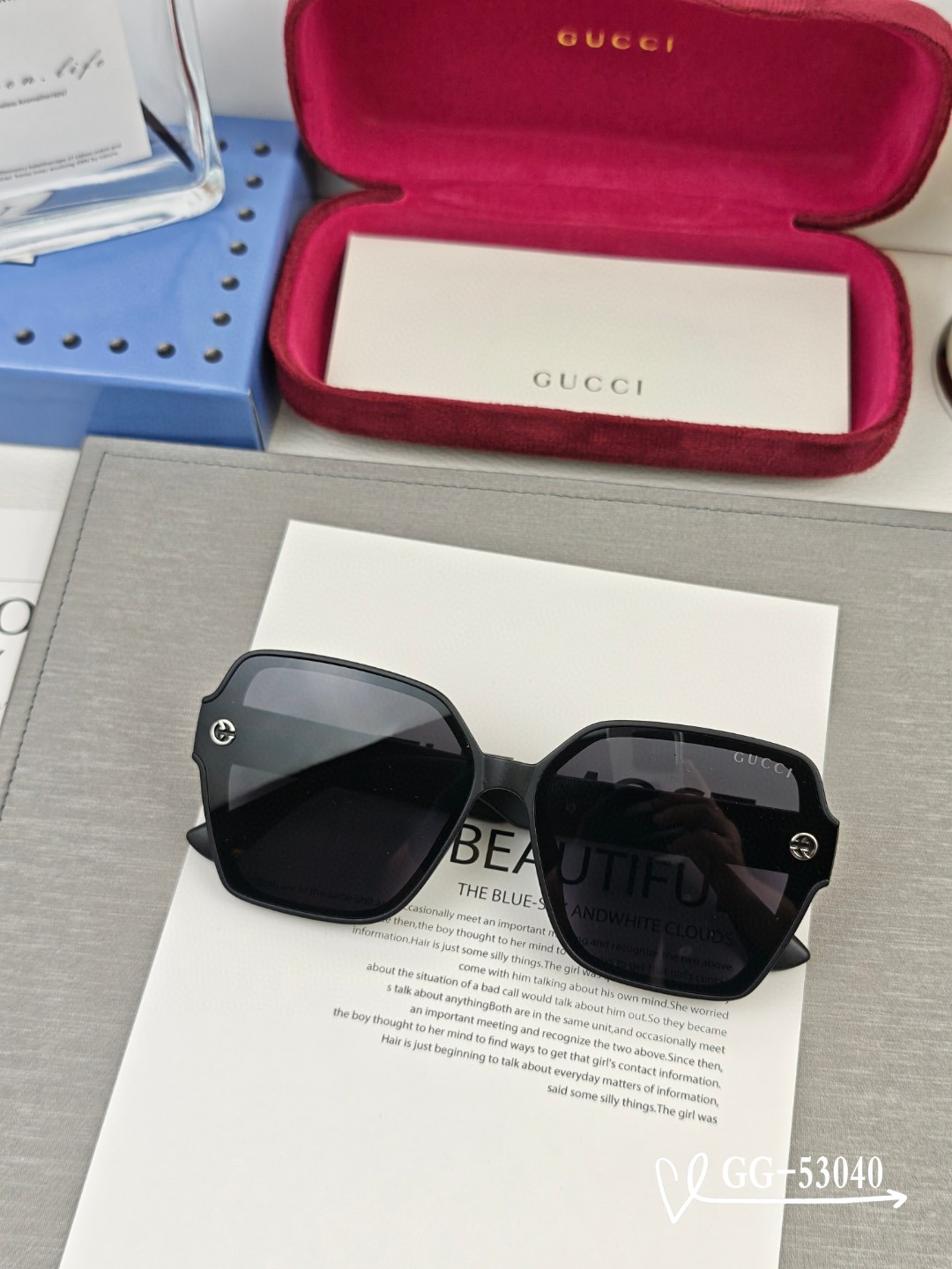   👓.【意大利古奇-GUCCI】
         🕶.【宝丽来树脂高清镜片】
         ⭐️