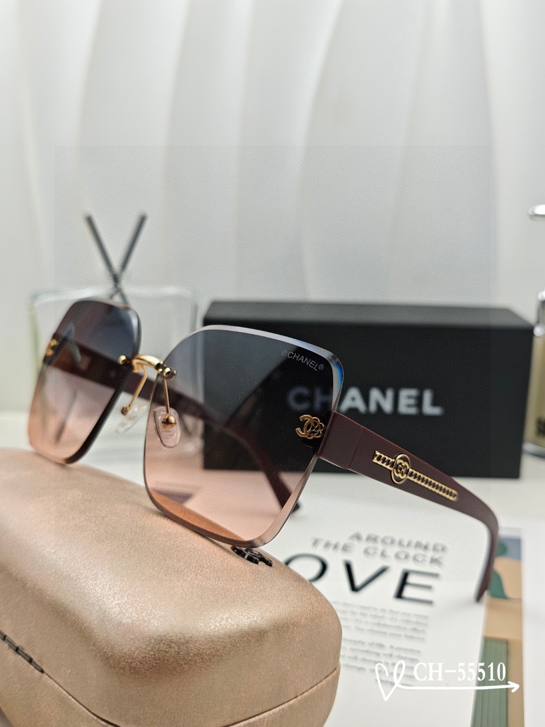   👓.【法国香奈儿-CHANEL】
         🕶.【宝丽来树脂高清镜片】
         ⭐