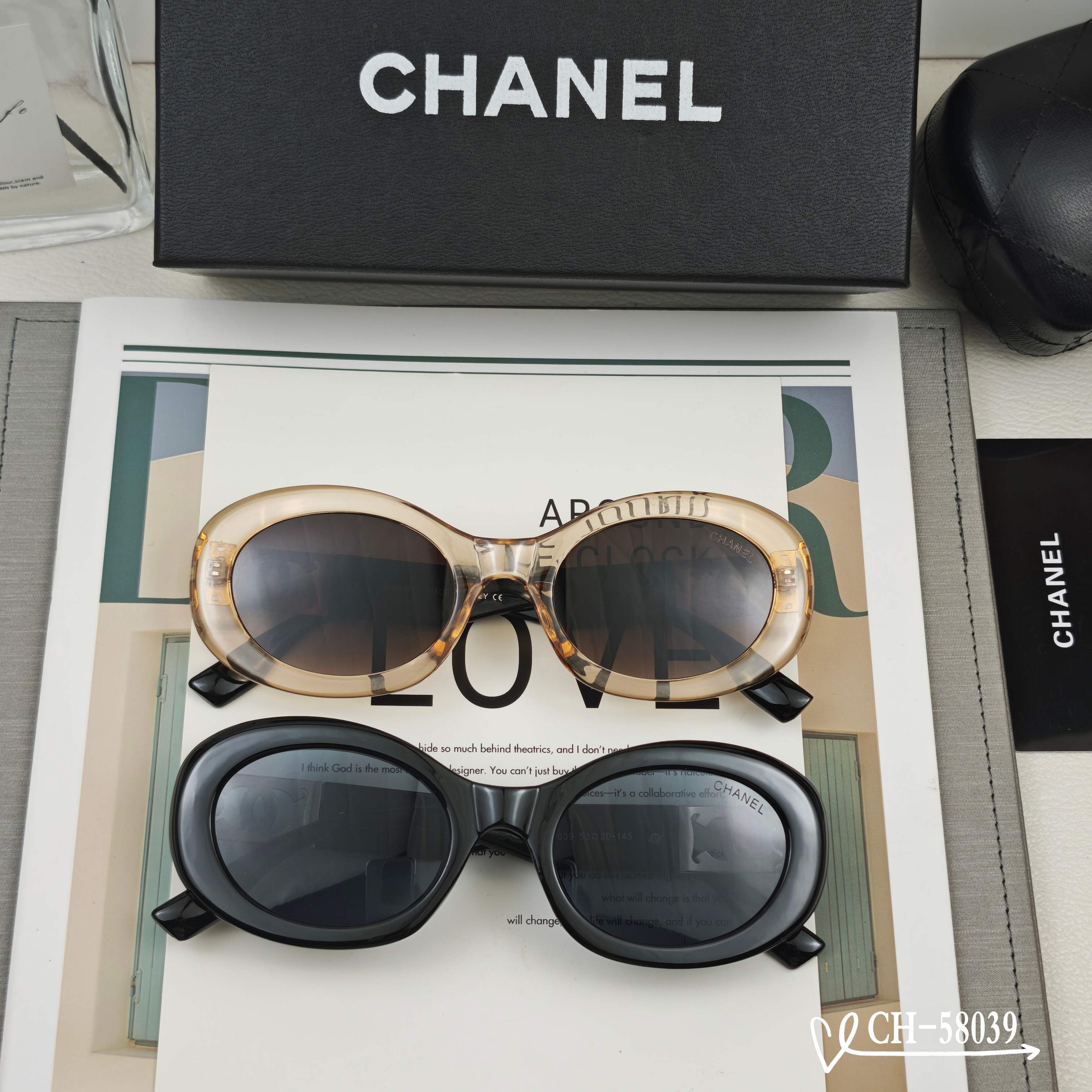   👓.【法国香奈儿-CHANEL】
         🕶.【宝丽来树脂高清镜片】
         ⭐