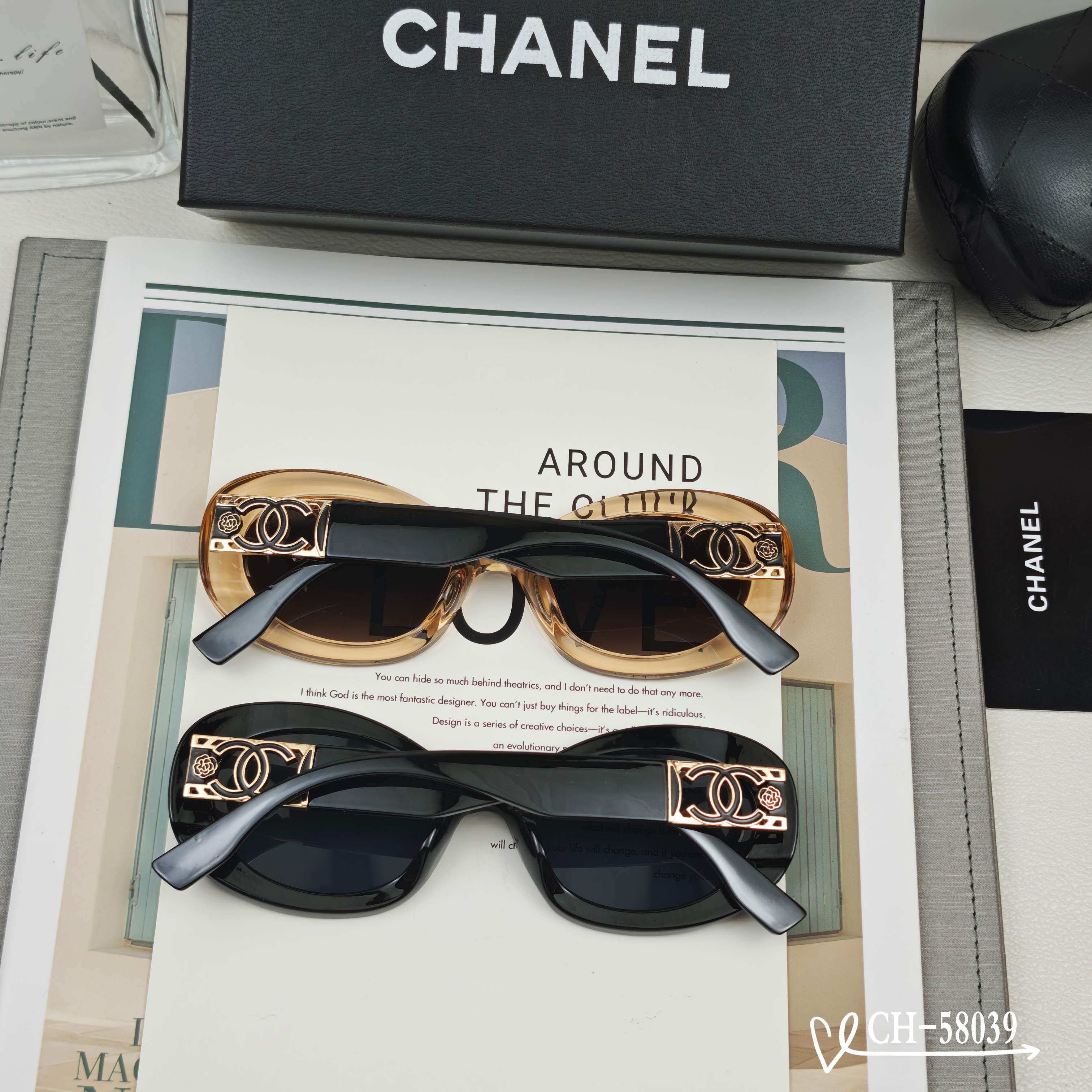   👓.【法国香奈儿-CHANEL】
         🕶.【宝丽来树脂高清镜片】
         ⭐