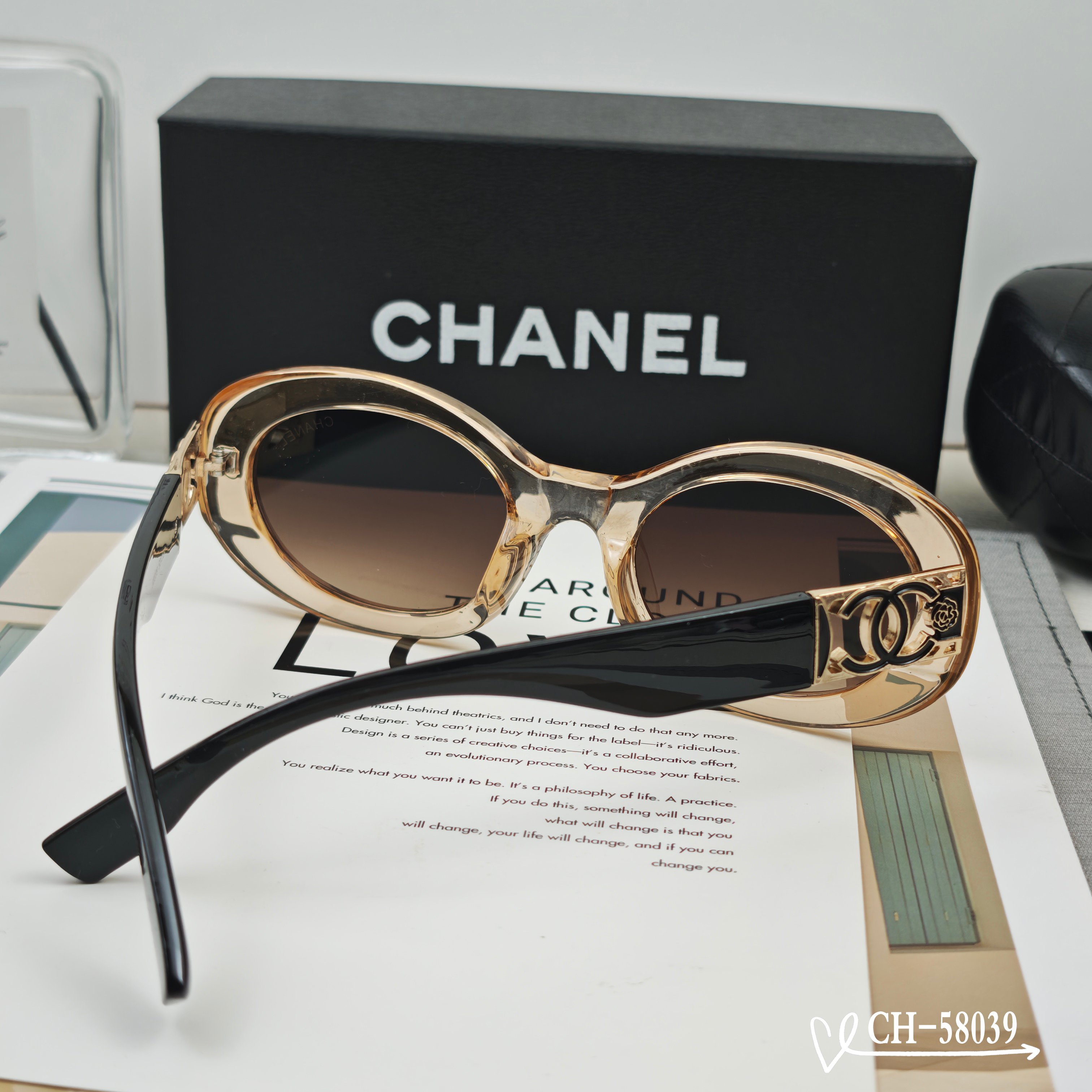   👓.【法国香奈儿-CHANEL】
         🕶.【宝丽来树脂高清镜片】
         ⭐