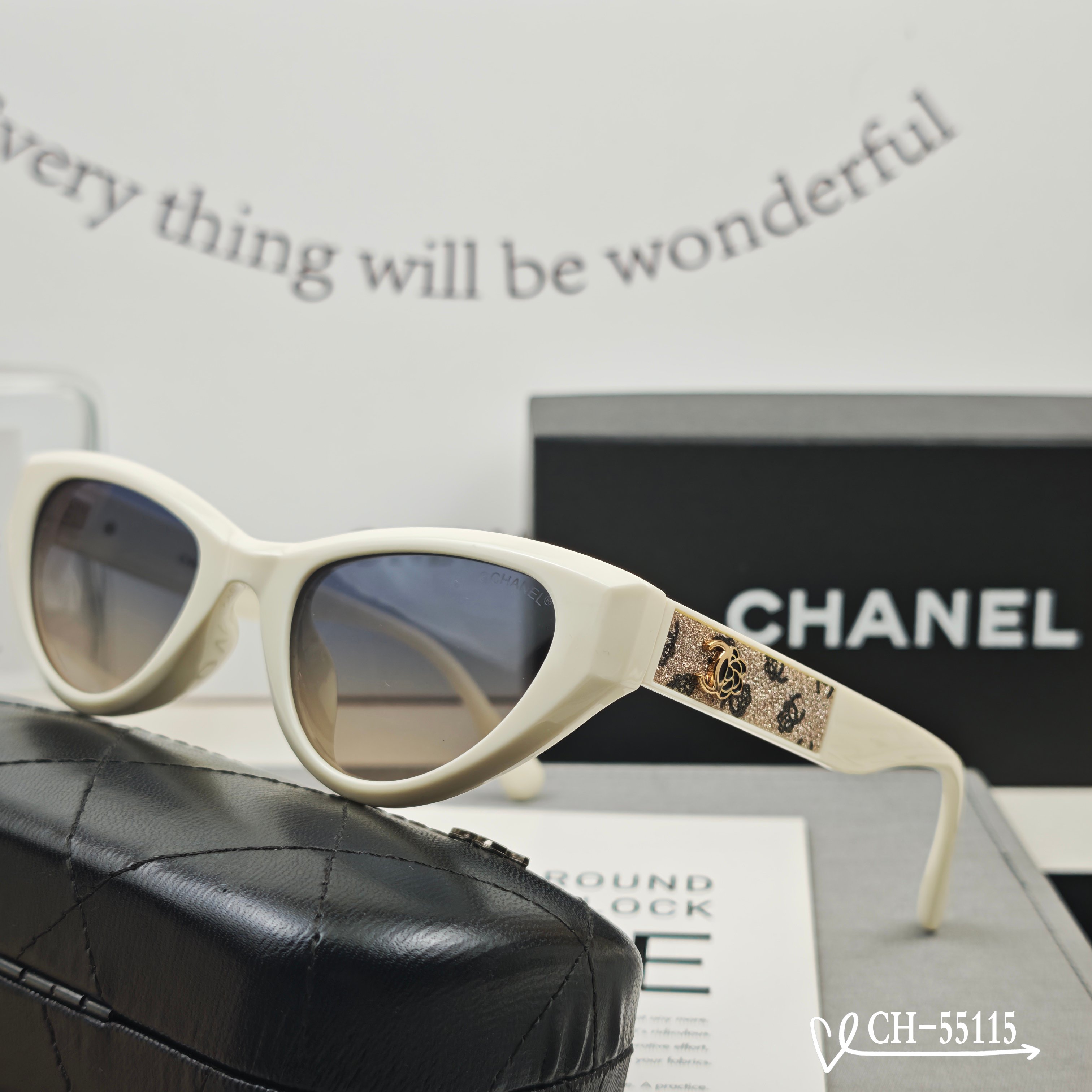   👓.【法国香奈儿-CHANEL】
         🕶.【宝丽来树脂高清镜片】
         ⭐