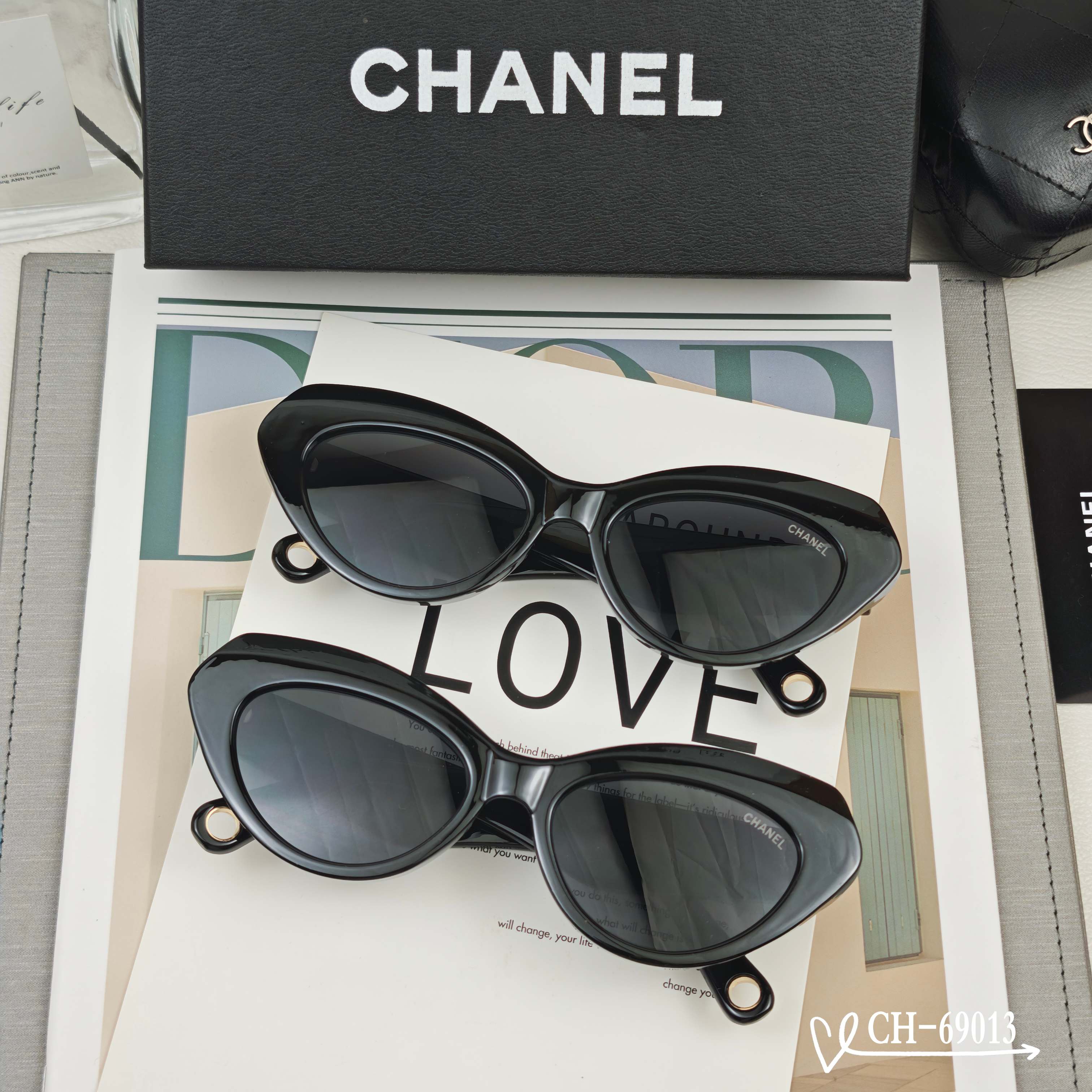   👓.【法国香奈儿-CHANEL】
         🕶.【宝丽来树脂高清镜片】
         ⭐