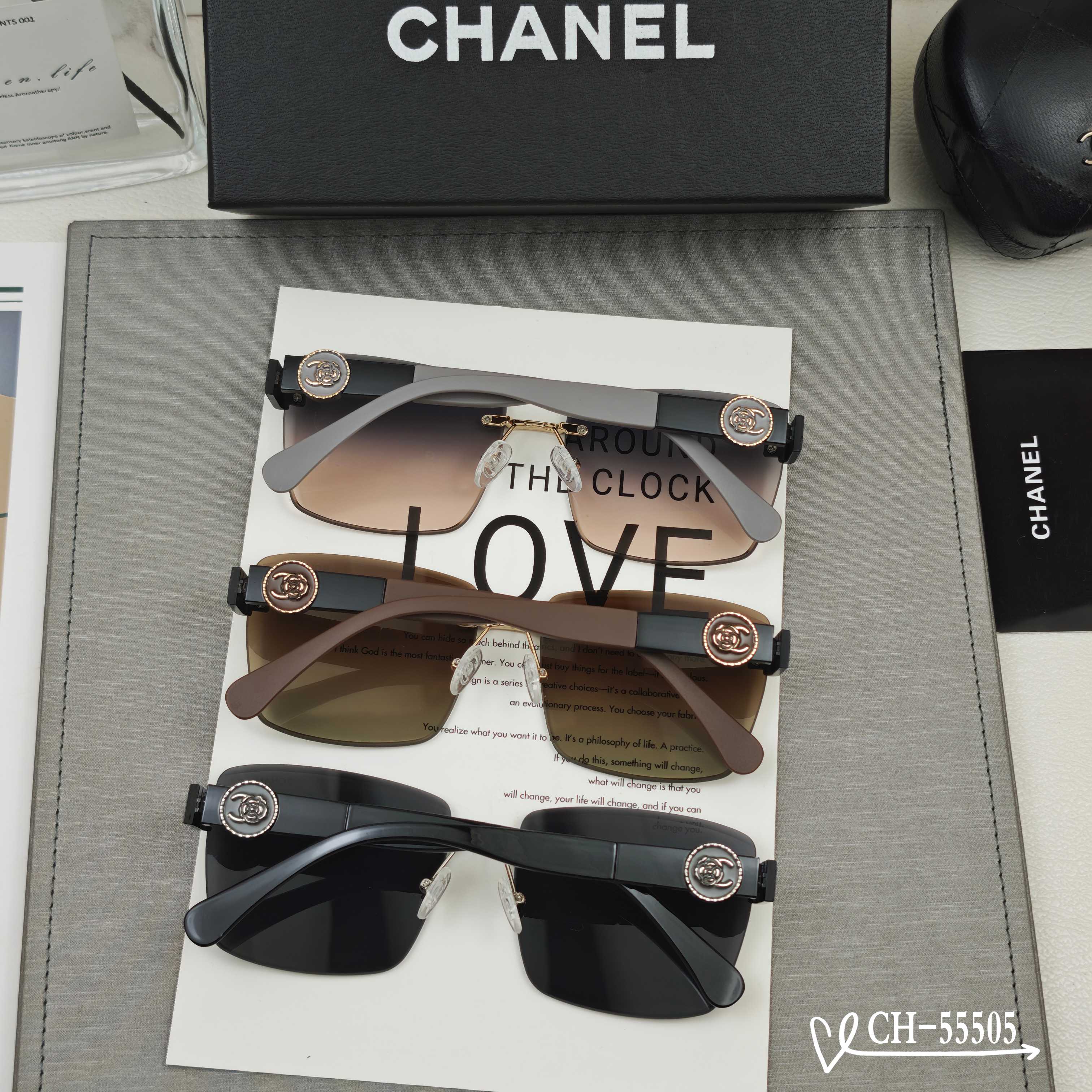   👓.【法国香奈儿-CHANEL】
         🕶.【宝丽来树脂高清镜片】
         ⭐