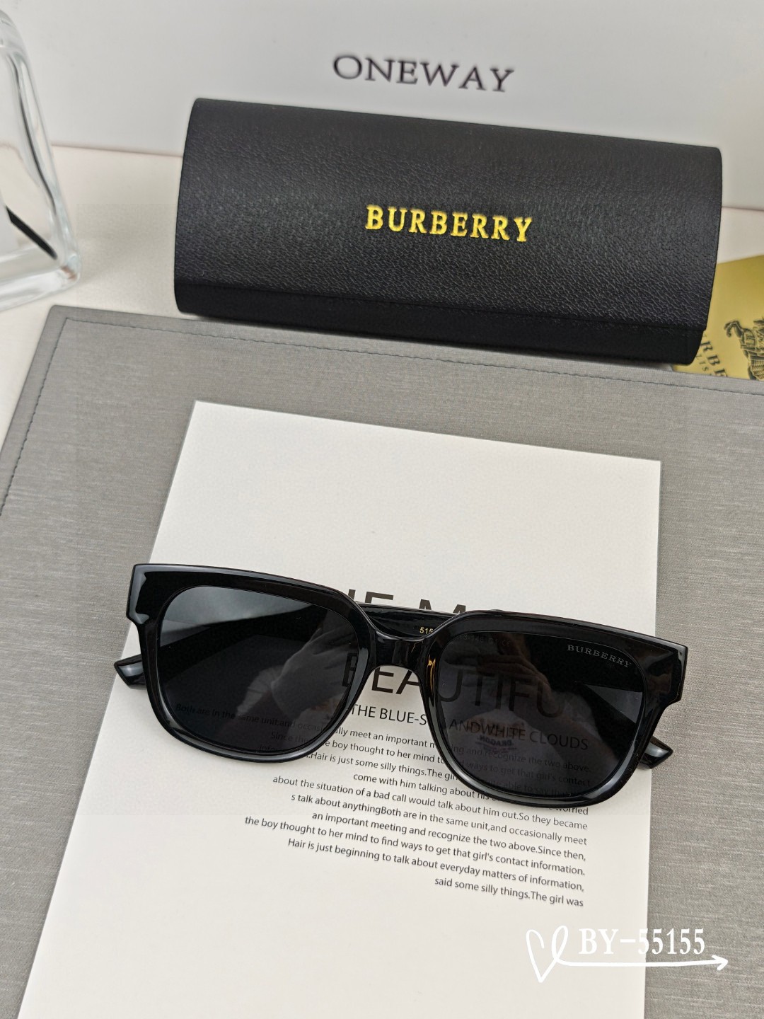   👓.【Burberry-巴宝莉】
         🕶.【宝丽来树脂偏光镜片】
         ⭐