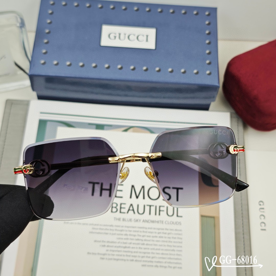   👓.【意大利古琦-GUCCI】
         🕶.【宝丽来树脂偏光镜片】
         ⭐️