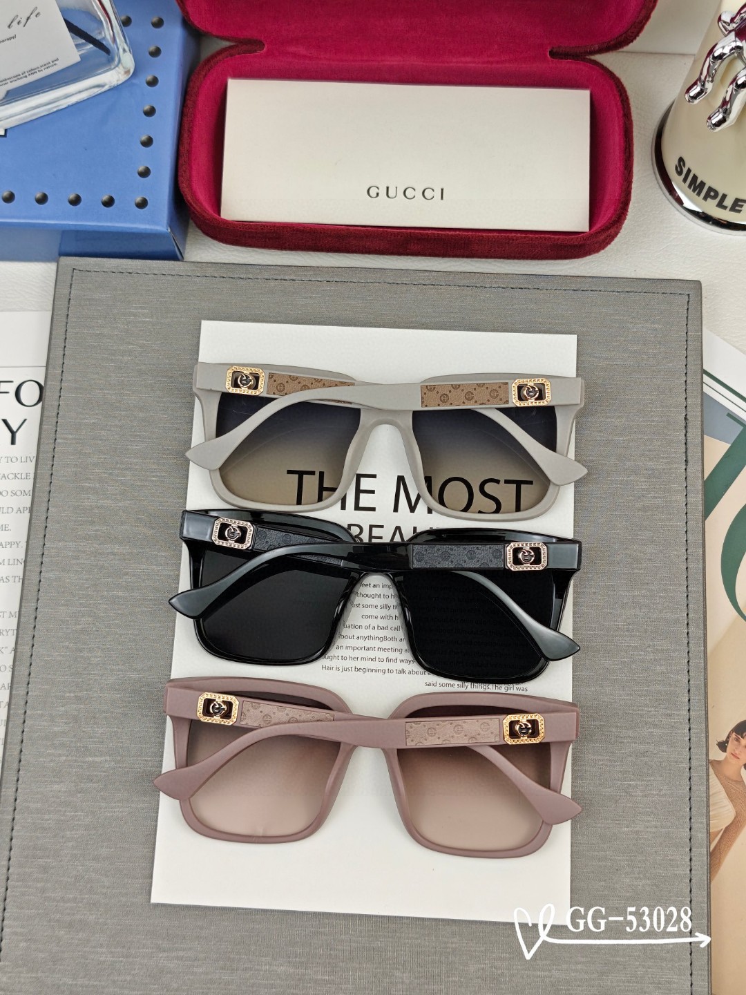   👓.【意大利古奇-GUCCI】
         🕶.【宝丽来树脂高清镜片】
         ⭐️