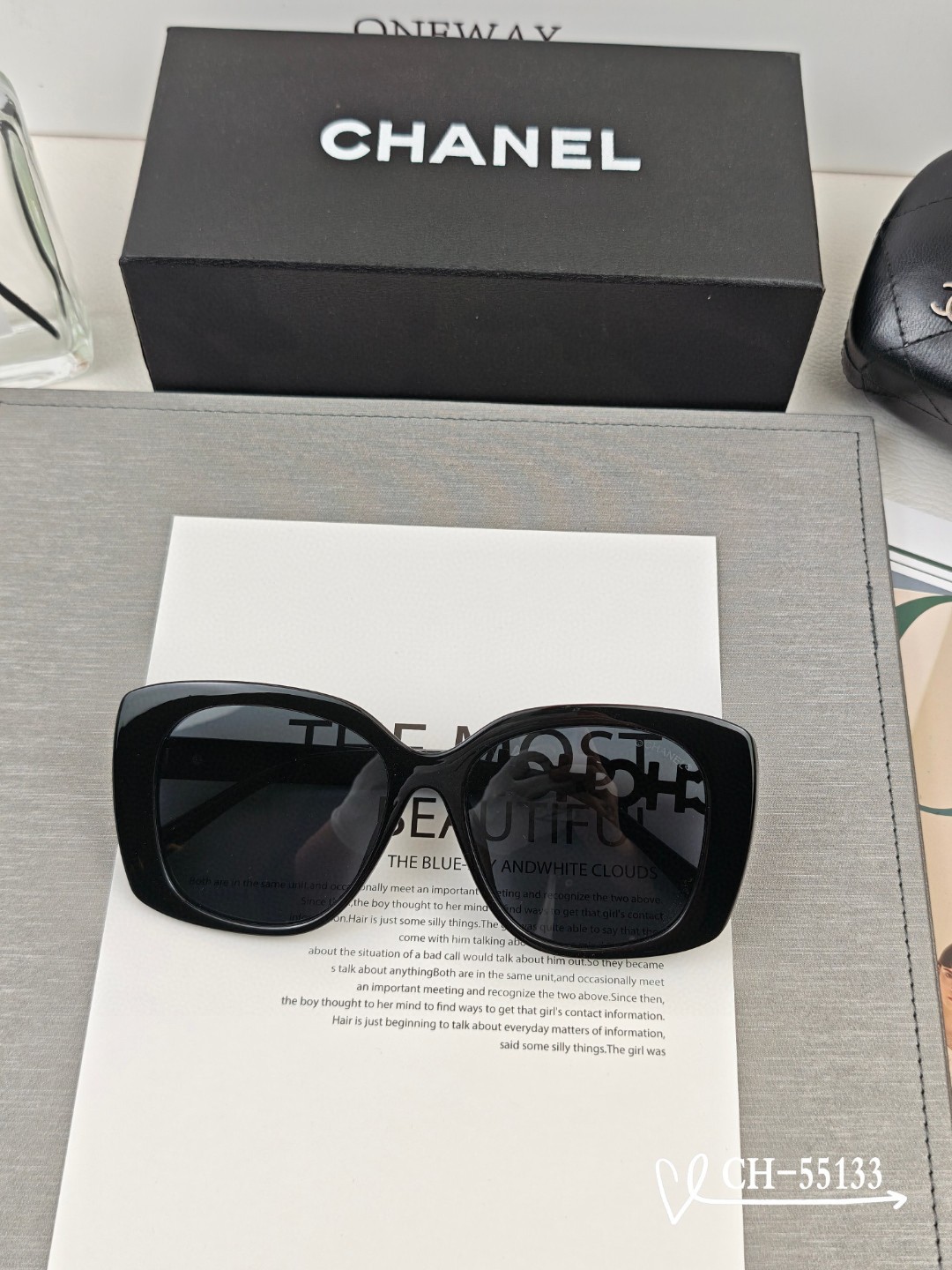 👓.【法国香奈儿-CHANEL】 🕶.【宝丽来树脂高清镜片】 ⭐️.【TR镜架-轻便佩戴舒适】 🌟.【s
