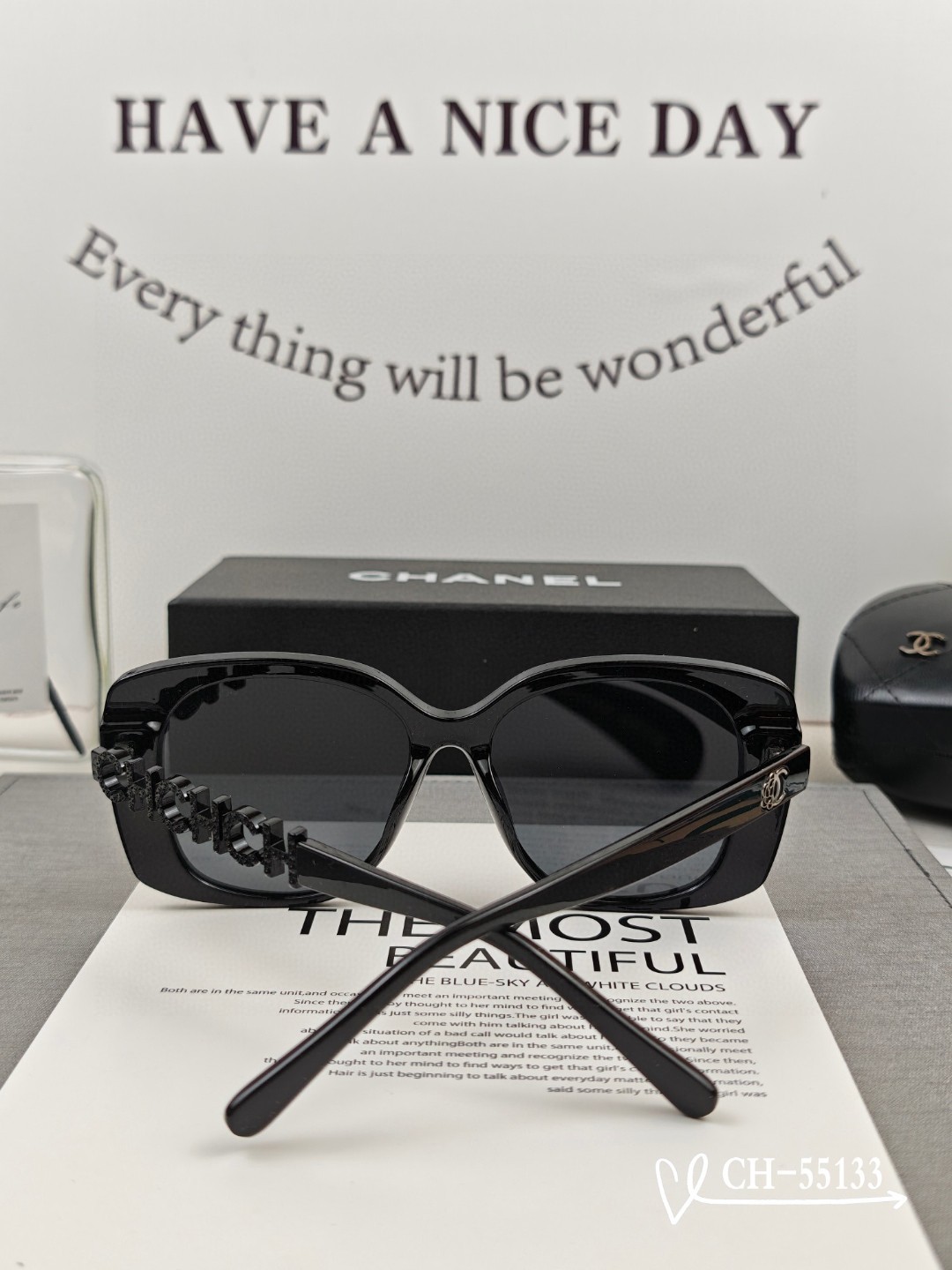 👓.【法国香奈儿-CHANEL】 🕶.【宝丽来树脂高清镜片】 ⭐️.【TR镜架-轻便佩戴舒适】 🌟.【s