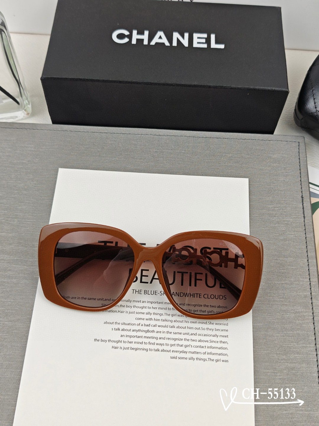 👓.【法国香奈儿-CHANEL】 🕶.【宝丽来树脂高清镜片】 ⭐️.【TR镜架-轻便佩戴舒适】 🌟.【s