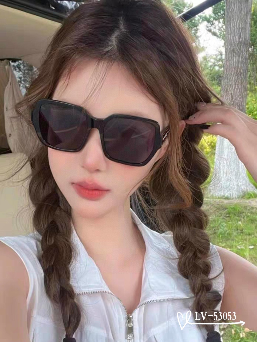 👓.【路易威登-LV】 🕶.【宝丽来树脂镜片】 ⭐️.【TR镜架轻便佩戴舒适】 🌟.【size：65-1