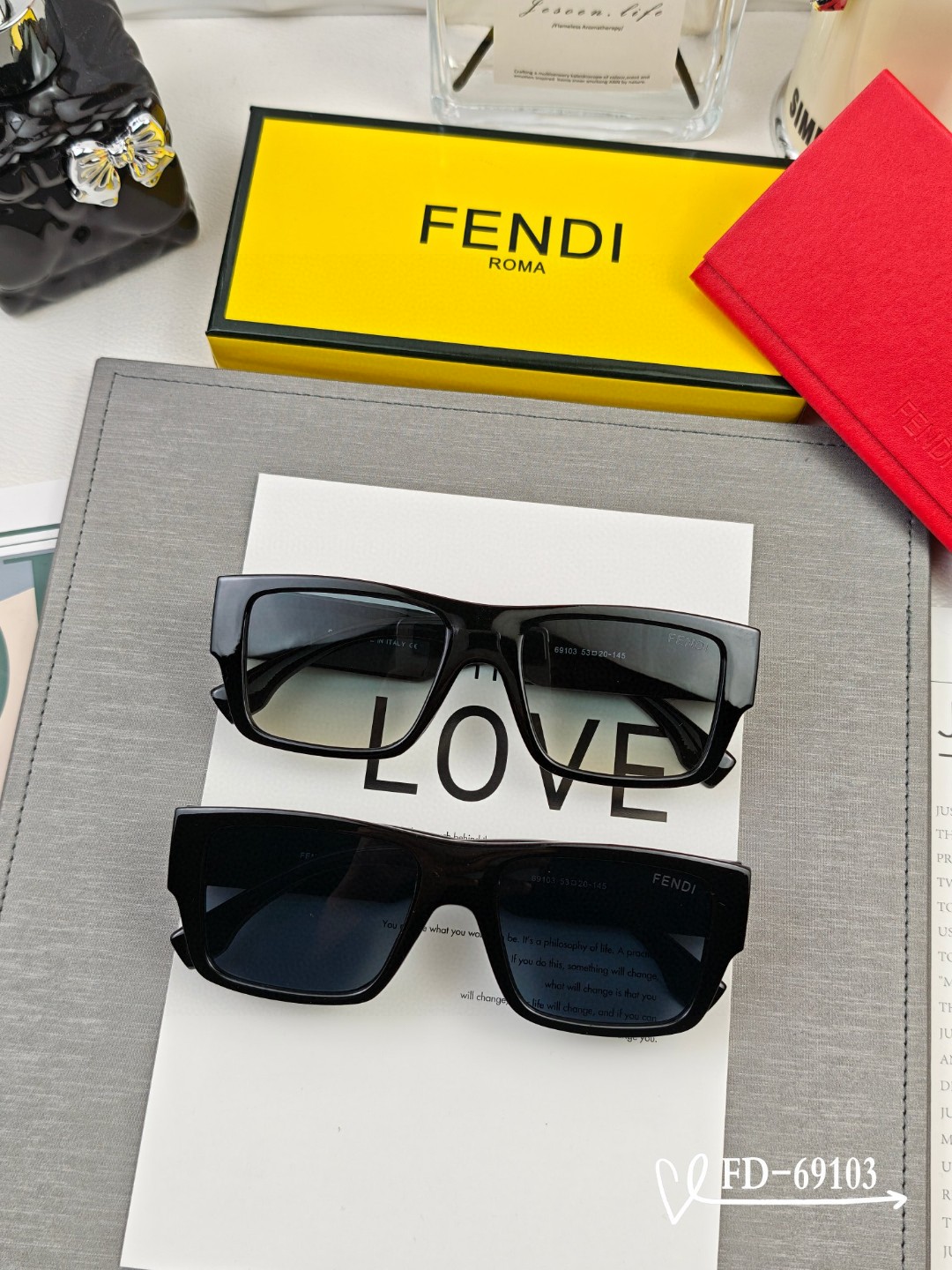   👓.【意大利芬迪-FENDI】
         🕶.【宝丽来树脂偏光镜片】
         ⭐️