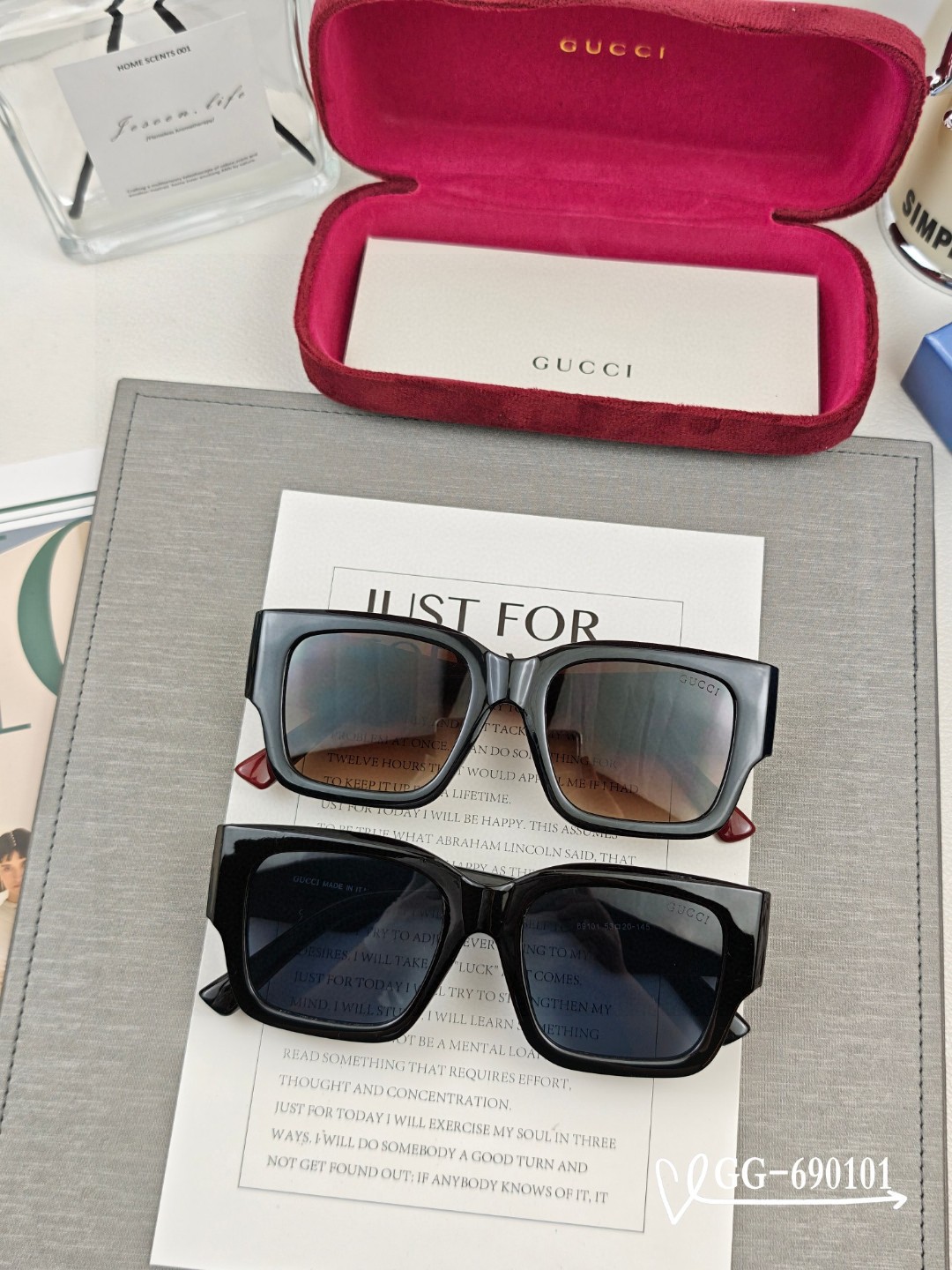   👓.【意大利古奇-GUCCI】
         🕶.【宝丽来树脂高清镜片】
         ⭐️