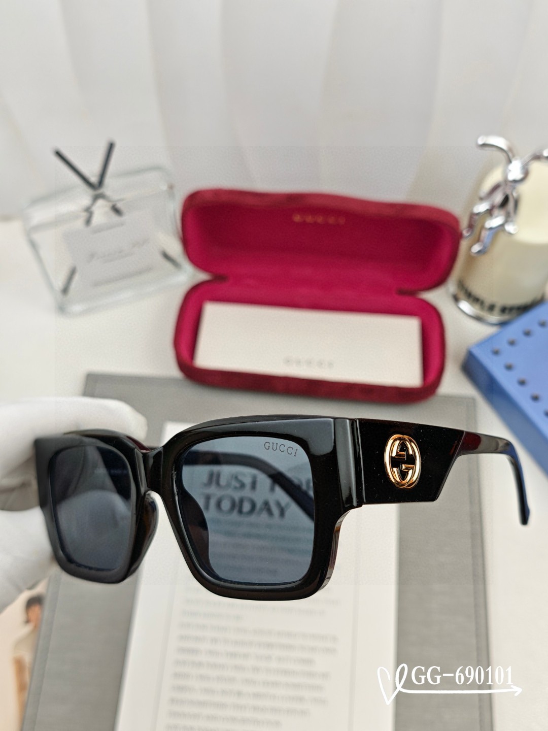   👓.【意大利古奇-GUCCI】
         🕶.【宝丽来树脂高清镜片】
         ⭐️