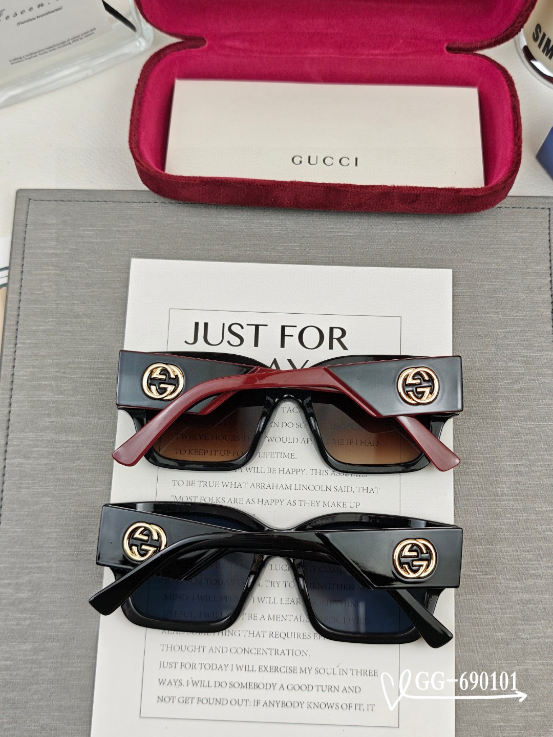   👓.【意大利古奇-GUCCI】
         🕶.【宝丽来树脂高清镜片】
         ⭐️