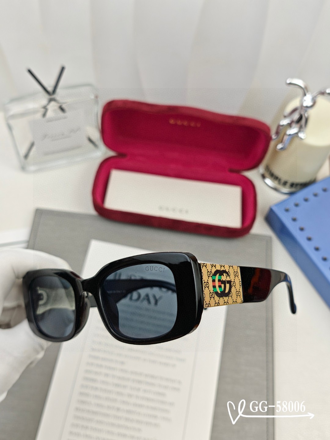   👓.【意大利古奇-GUCCI】
         🕶.【宝丽来树脂高清镜片】
         ⭐️