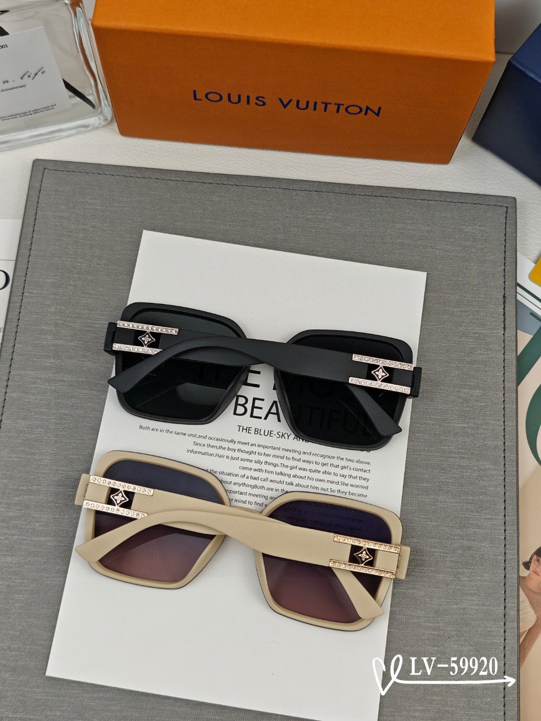   👓.【路易威登-LV】
         🕶.【宝丽来树脂镜片】
         ⭐️.【TR镜架