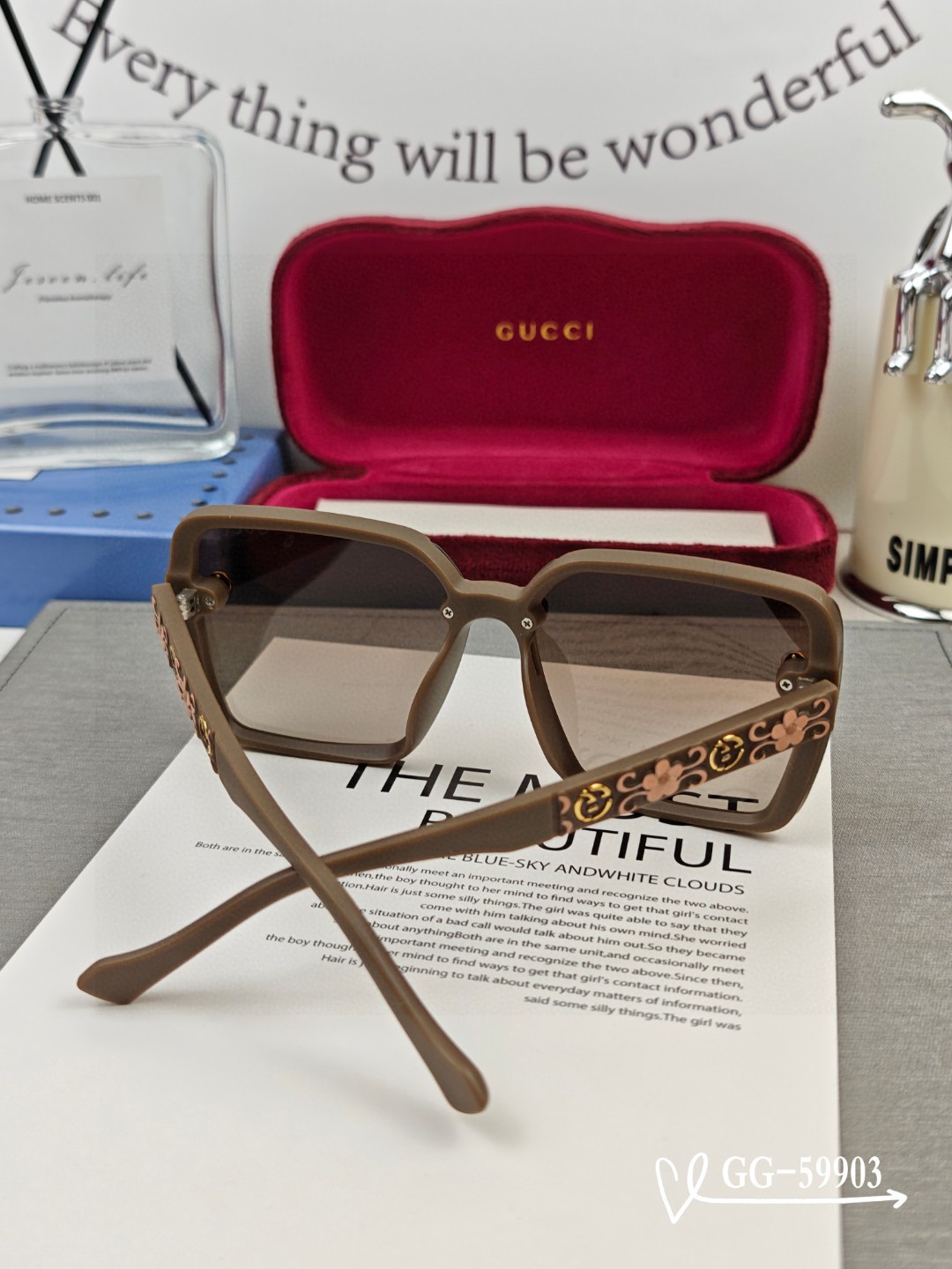   👓.【意大利古奇-GUCCI】
         🕶.【宝丽来树脂高清镜片】
         ⭐️