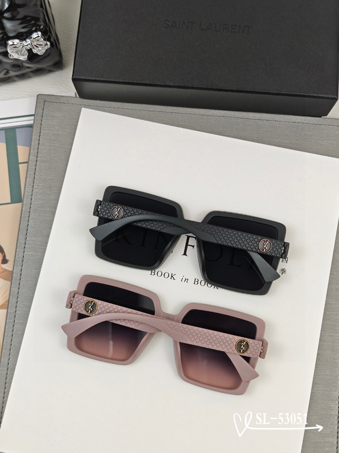   👓.【圣罗兰-ysl】
         🕶.【宝丽来树脂高清镜片】
         ⭐️ .【T