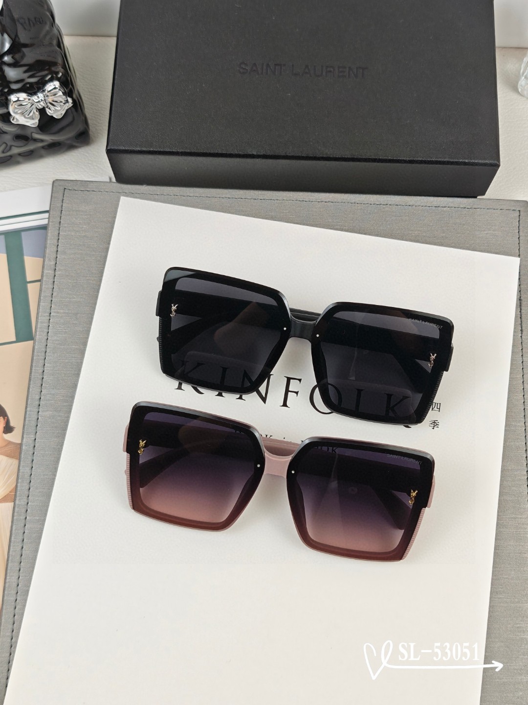   👓.【圣罗兰-ysl】
         🕶.【宝丽来树脂高清镜片】
         ⭐️ .【T