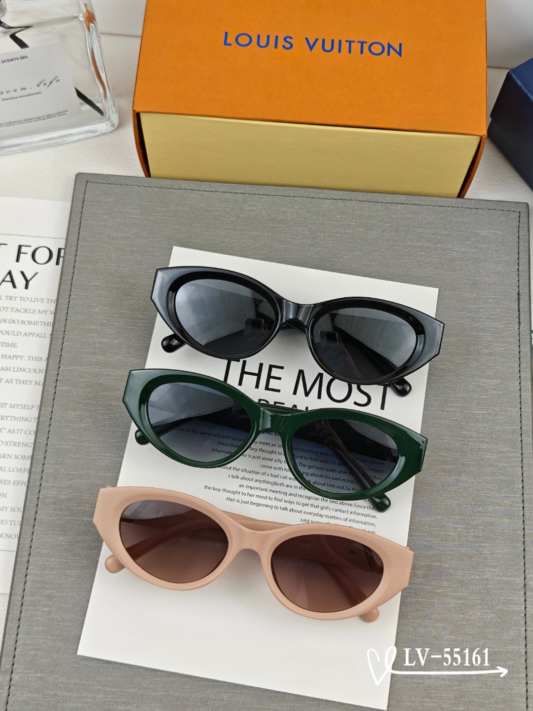 👓.【路易威登-LV】 🕶.【宝丽来树脂镜片】 ⭐️.【TR镜架轻便佩戴舒适】 🌟.【size：65-1