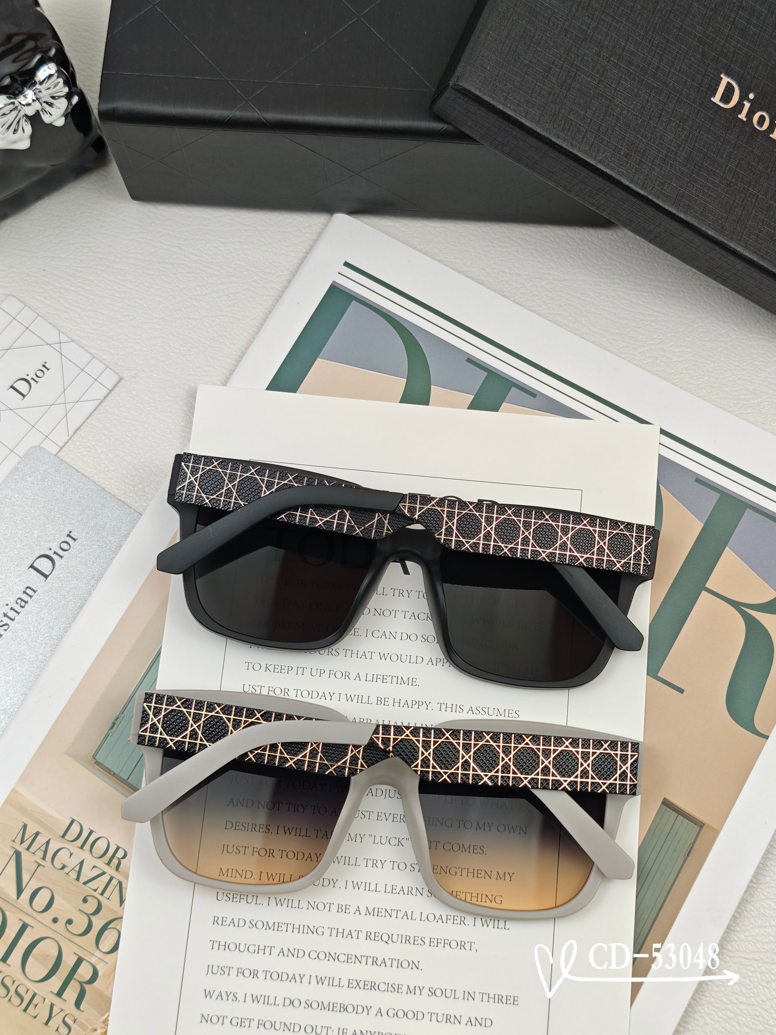 👓.【法国迪奥-DIOR】 🕶️.【宝丽来树脂偏光镜片】 ⭐️.【TR90镜架轻便佩戴舒适】 🌟.【si