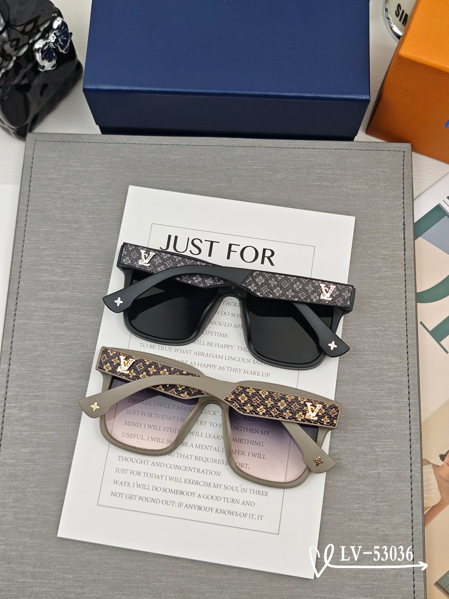 👓.【路易威登-LV】 🕶.【宝丽来树脂镜片】 ⭐️.【TR镜架轻便佩戴舒适】 🌟.【size：65-1