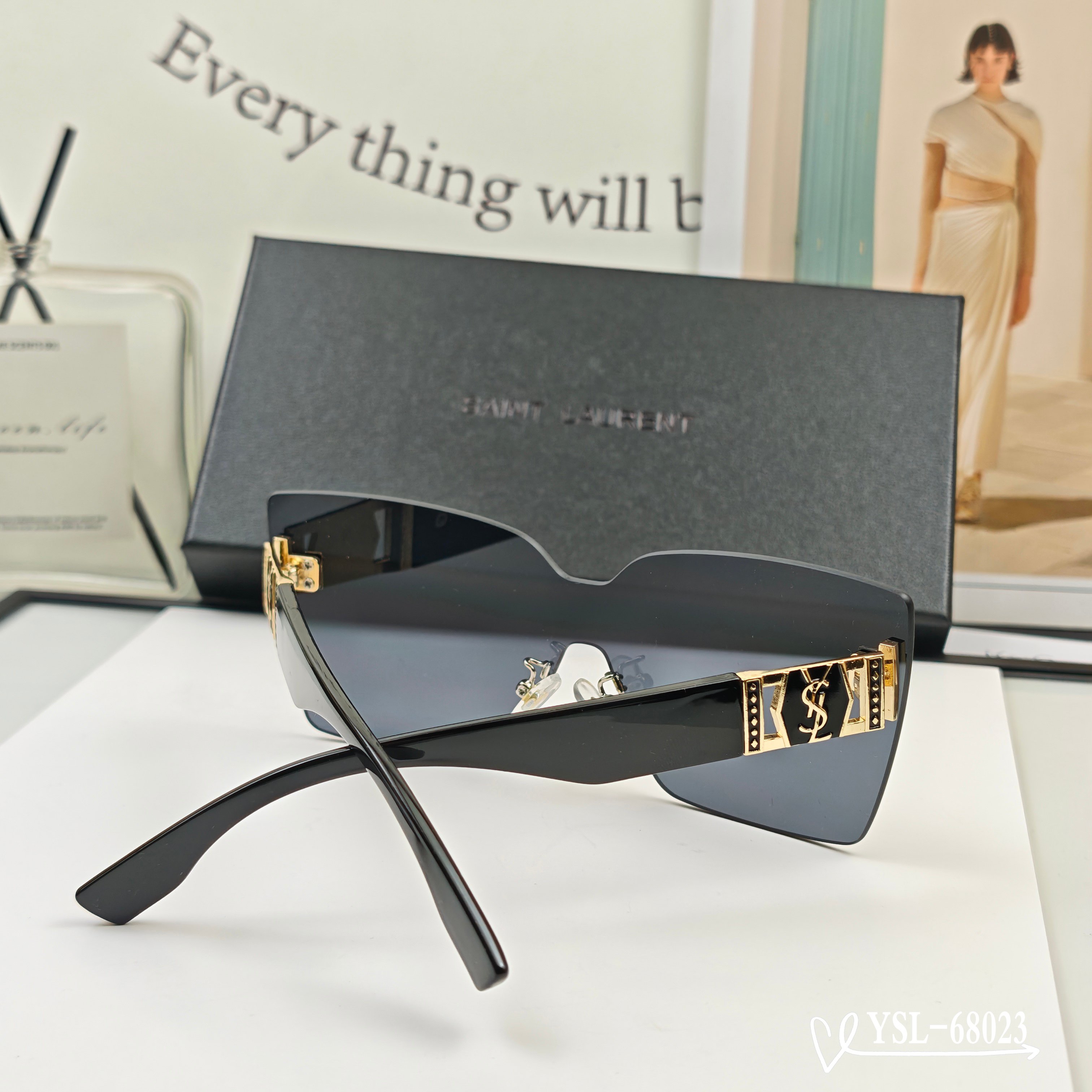 👓.【圣罗兰-ysl】 🕶.【宝丽来树脂高清镜片】 ⭐️ .【TR90镜架-轻便佩戴舒适】 🌟 .【si