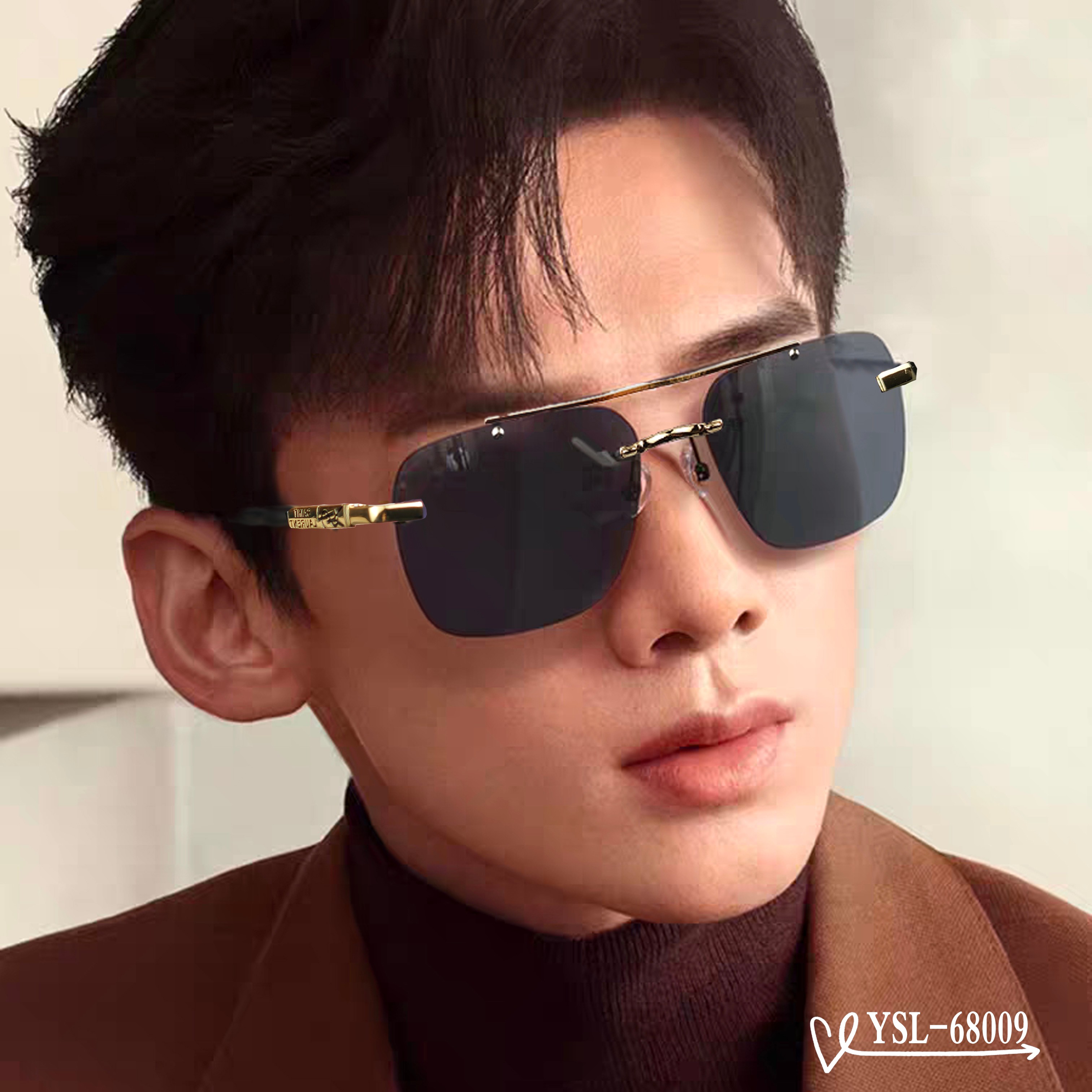 👓.【圣罗兰-ysl】 🕶.【宝丽来树脂高清镜片】 ⭐️ .【金属镜架-轻便佩戴舒适】 🌟 .【size