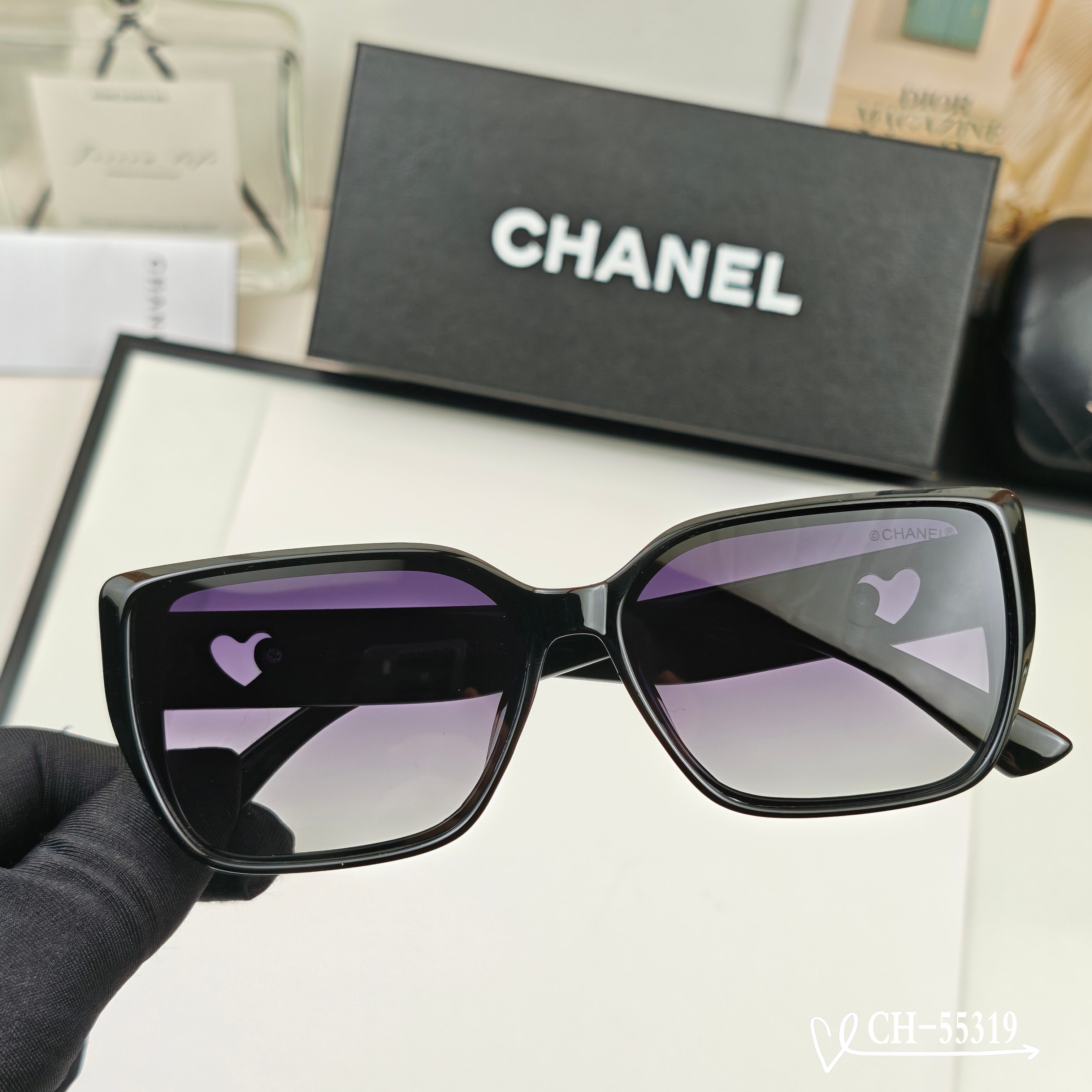 👓.【法国香奈儿-CHANEL】 🕶.【宝丽来树脂高清镜片】 ⭐️.【TR镜架-轻便佩戴舒适】 🌟.【s