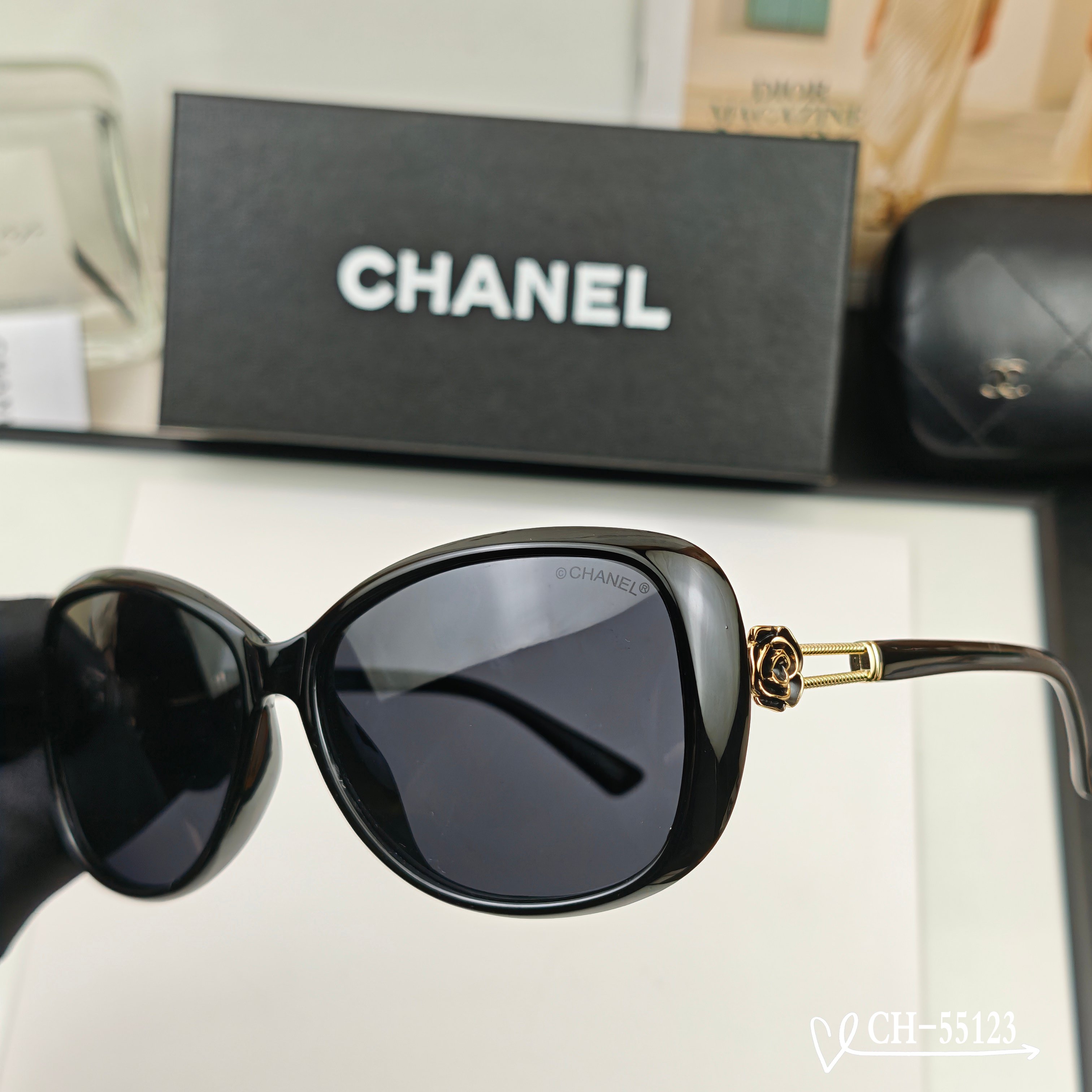 👓.【法国香奈儿-CHANEL】 🕶.【宝丽来树脂高清镜片】 ⭐️.【TR镜架-轻便佩戴舒适】 🌟.【s