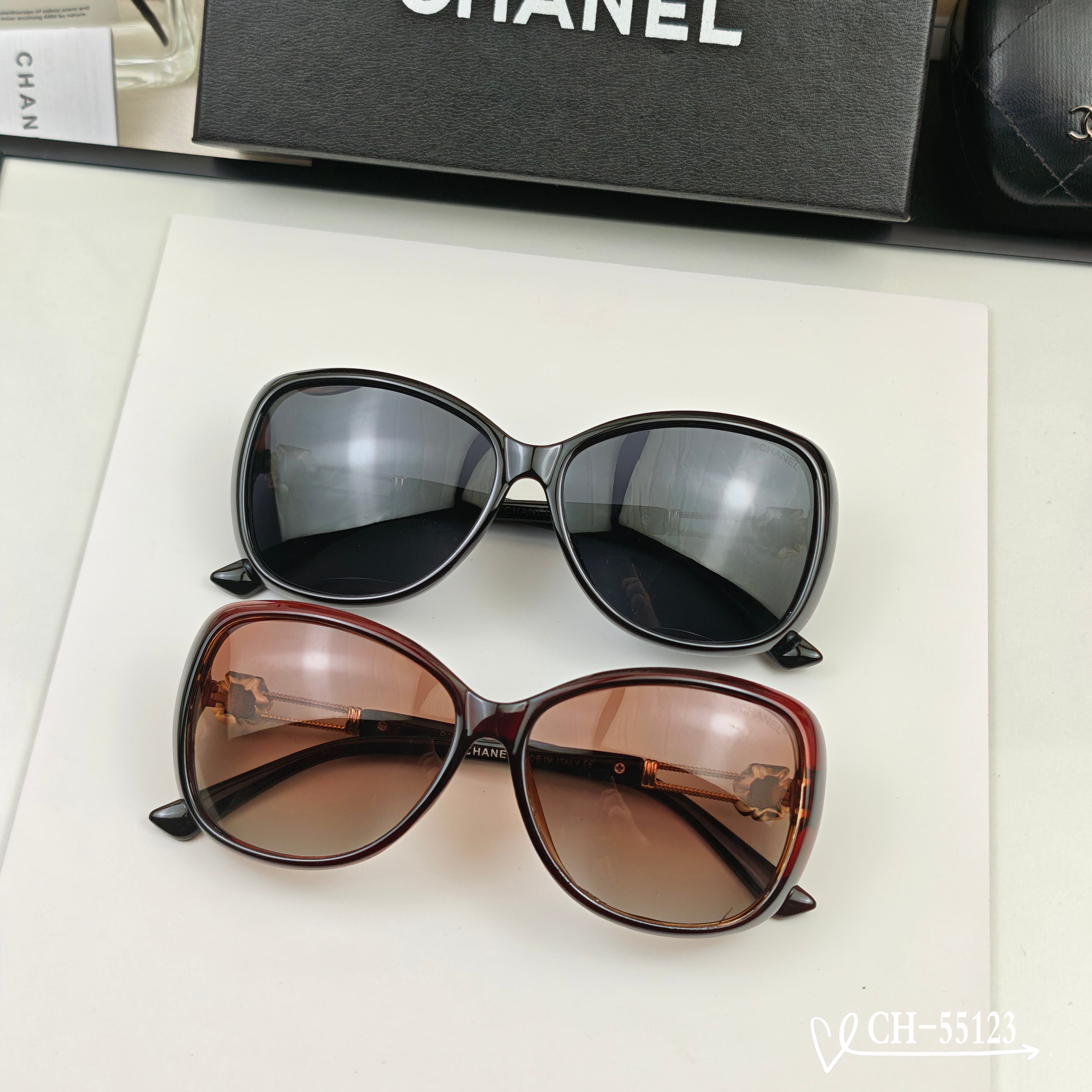 👓.【法国香奈儿-CHANEL】 🕶.【宝丽来树脂高清镜片】 ⭐️.【TR镜架-轻便佩戴舒适】 🌟.【s