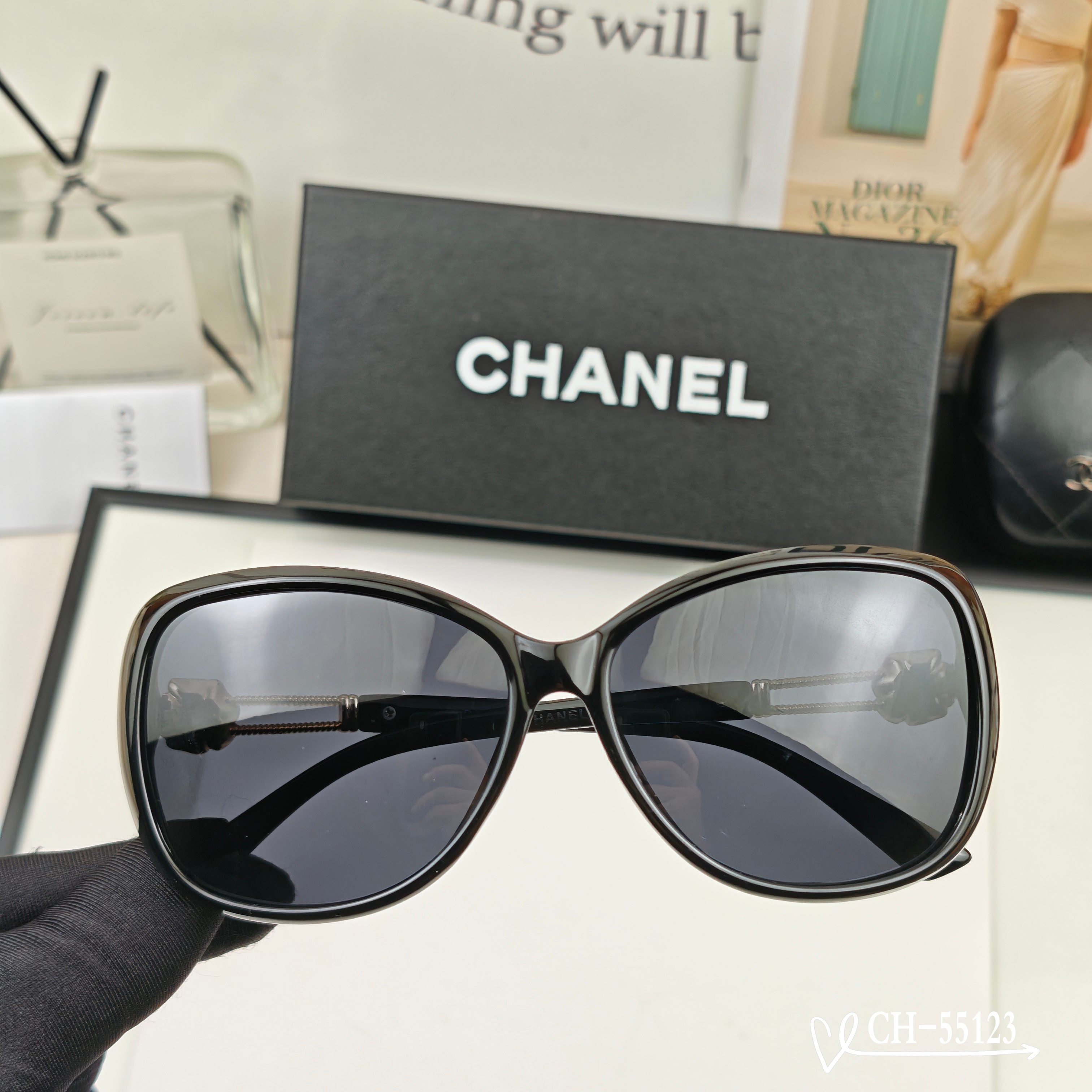 👓.【法国香奈儿-CHANEL】 🕶.【宝丽来树脂高清镜片】 ⭐️.【TR镜架-轻便佩戴舒适】 🌟.【s