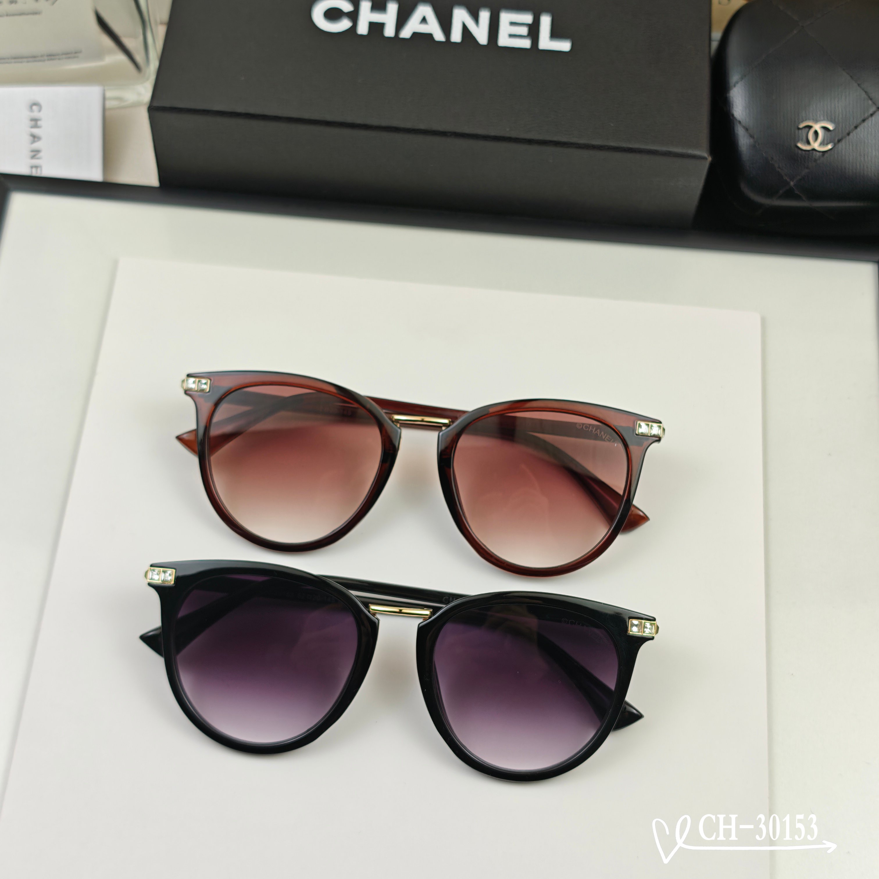 👓.【法国香奈儿-CHANEL】 🕶.【宝丽来树脂高清镜片】 ⭐️.【TR镜架-轻便佩戴舒适】 🌟.【s