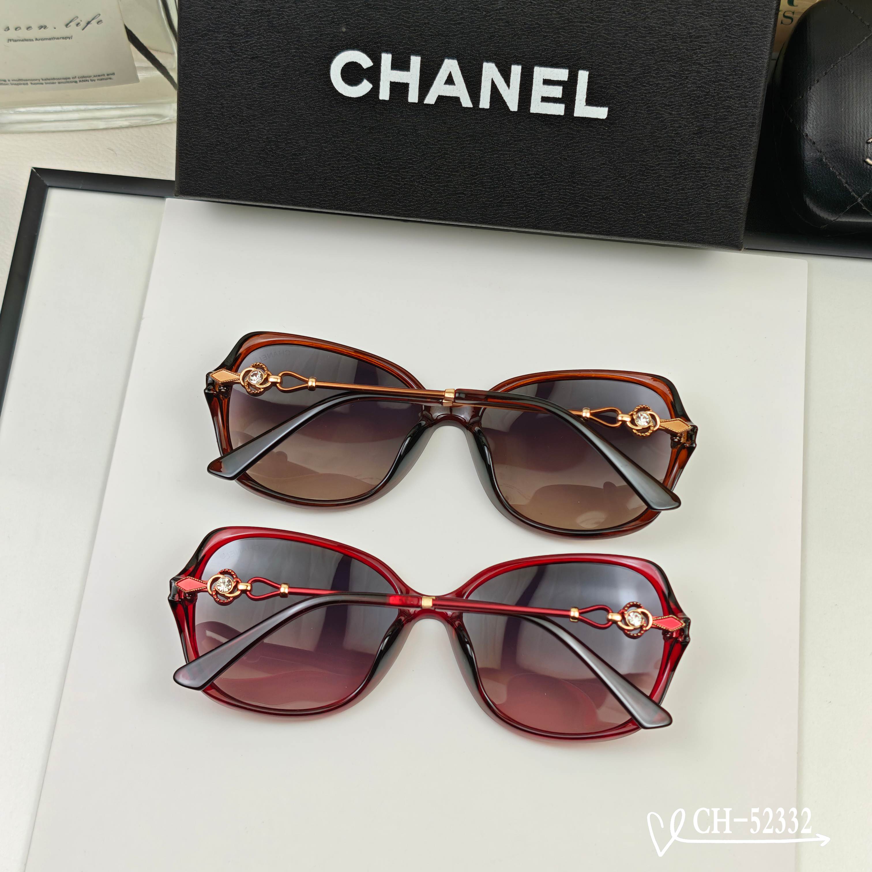 👓.【法国香奈儿-CHANEL】 🕶.【宝丽来树脂高清镜片】 ⭐️.【TR镜架-轻便佩戴舒适】 🌟.【s