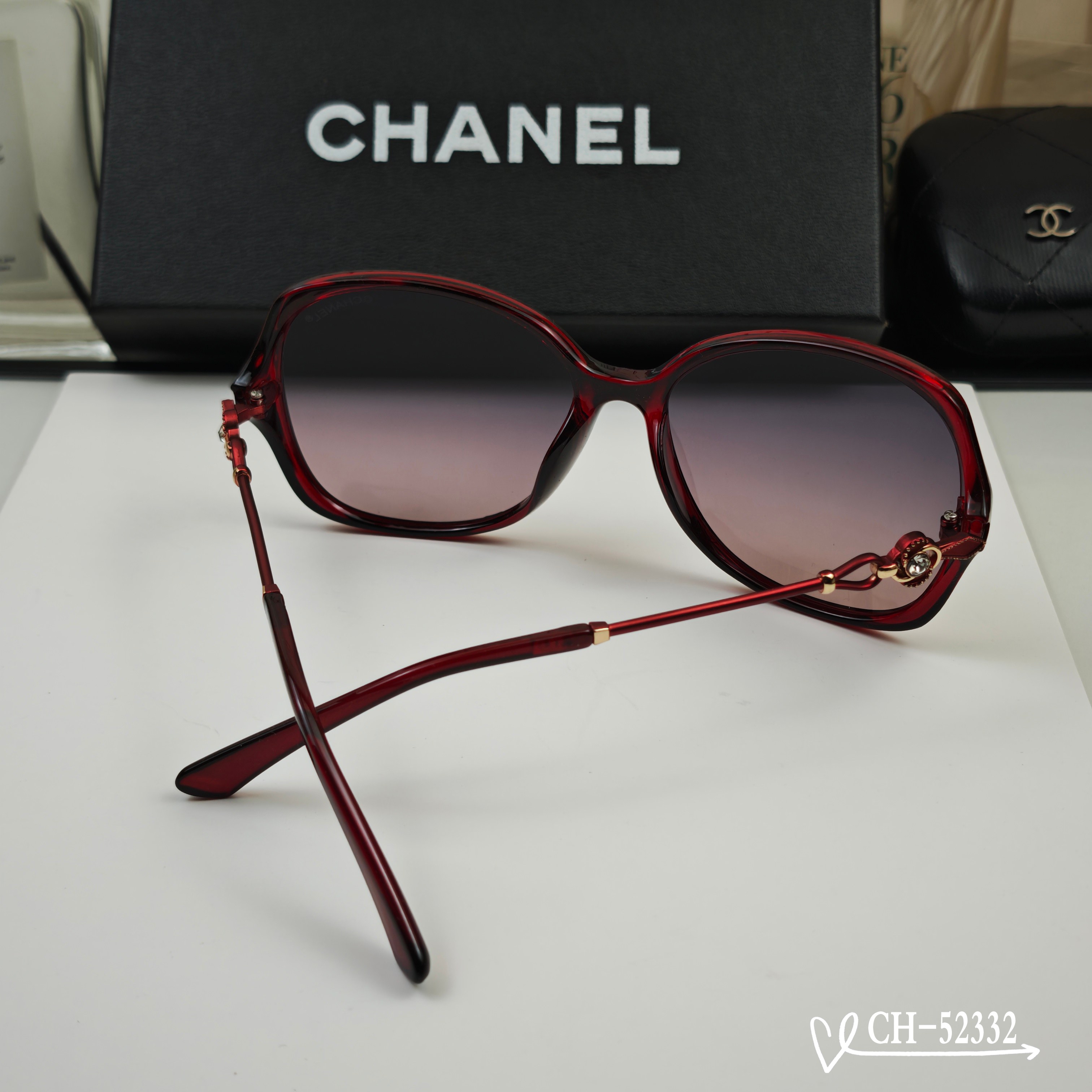 👓.【法国香奈儿-CHANEL】 🕶.【宝丽来树脂高清镜片】 ⭐️.【TR镜架-轻便佩戴舒适】 🌟.【s