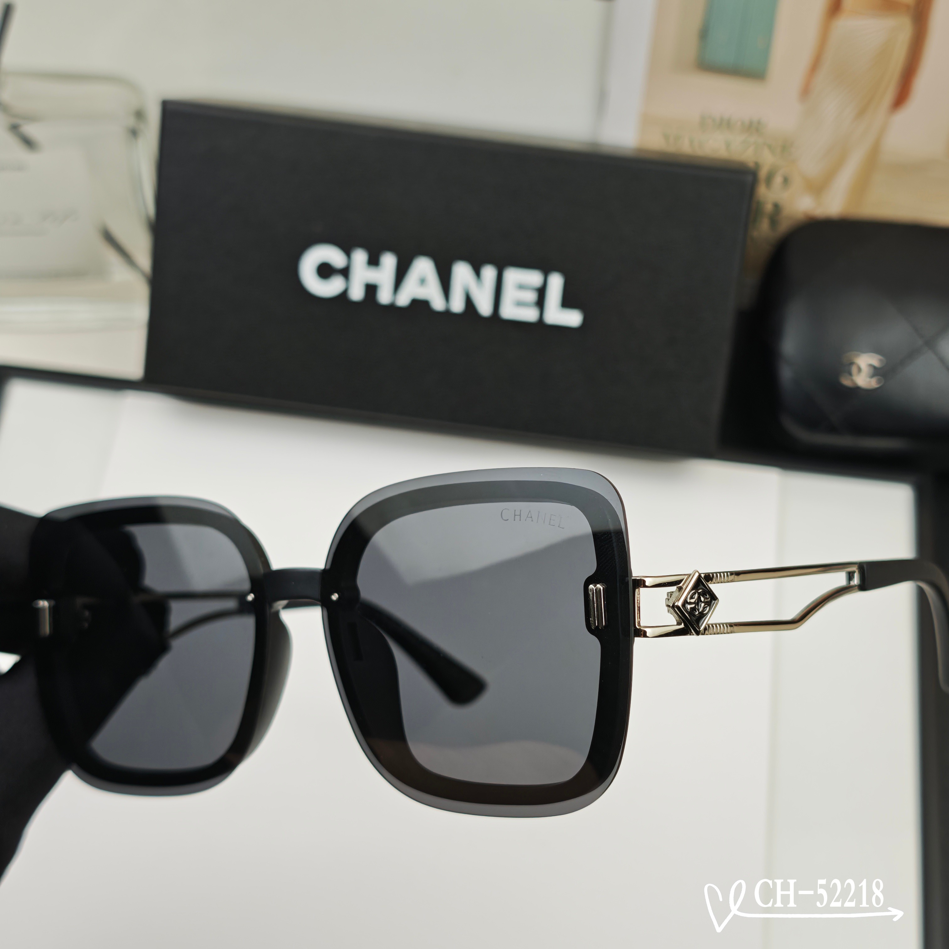 👓.【法国香奈儿-CHANEL】 🕶.【宝丽来树脂高清镜片】 ⭐️.【TR镜架-轻便佩戴舒适】 🌟.【s