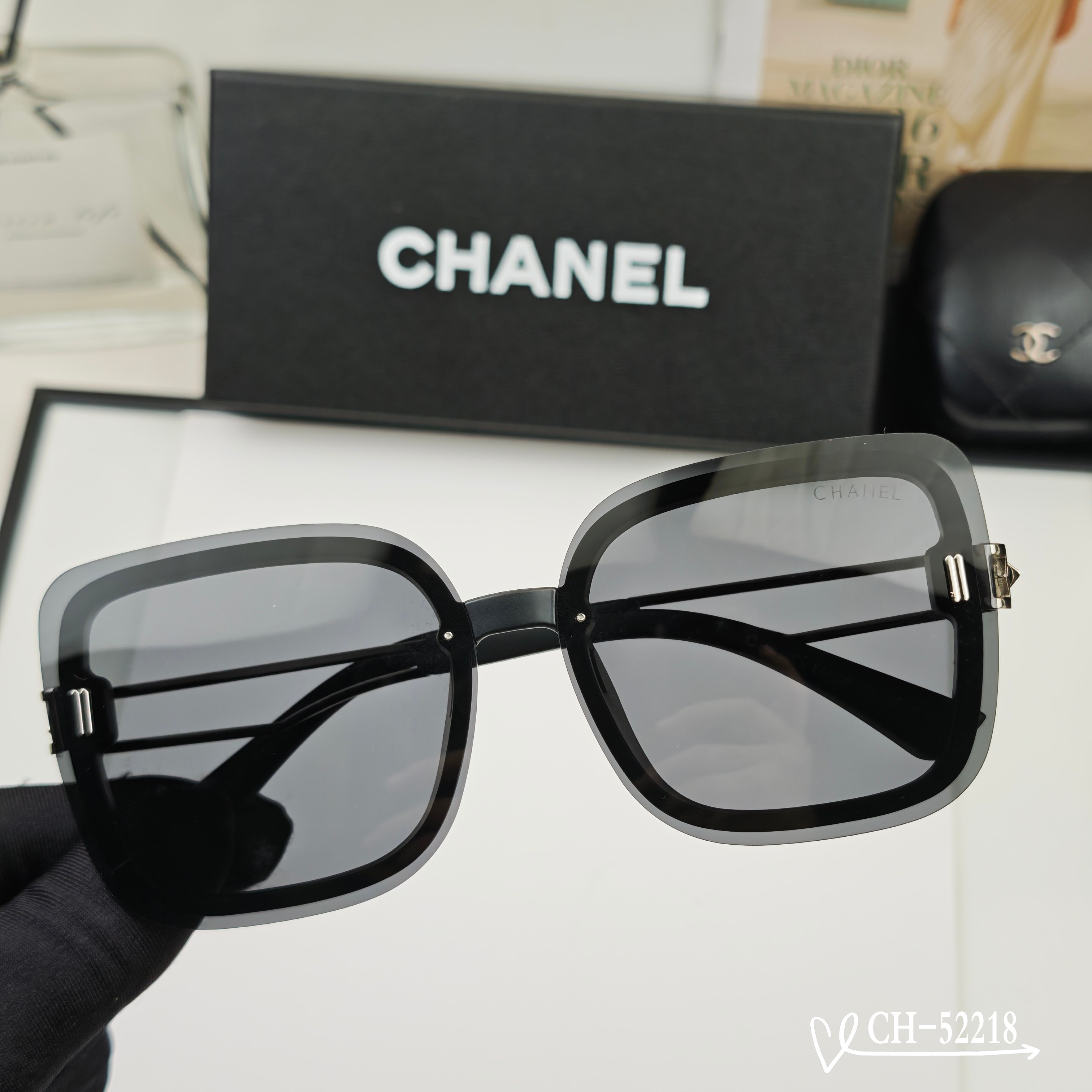👓.【法国香奈儿-CHANEL】 🕶.【宝丽来树脂高清镜片】 ⭐️.【TR镜架-轻便佩戴舒适】 🌟.【s