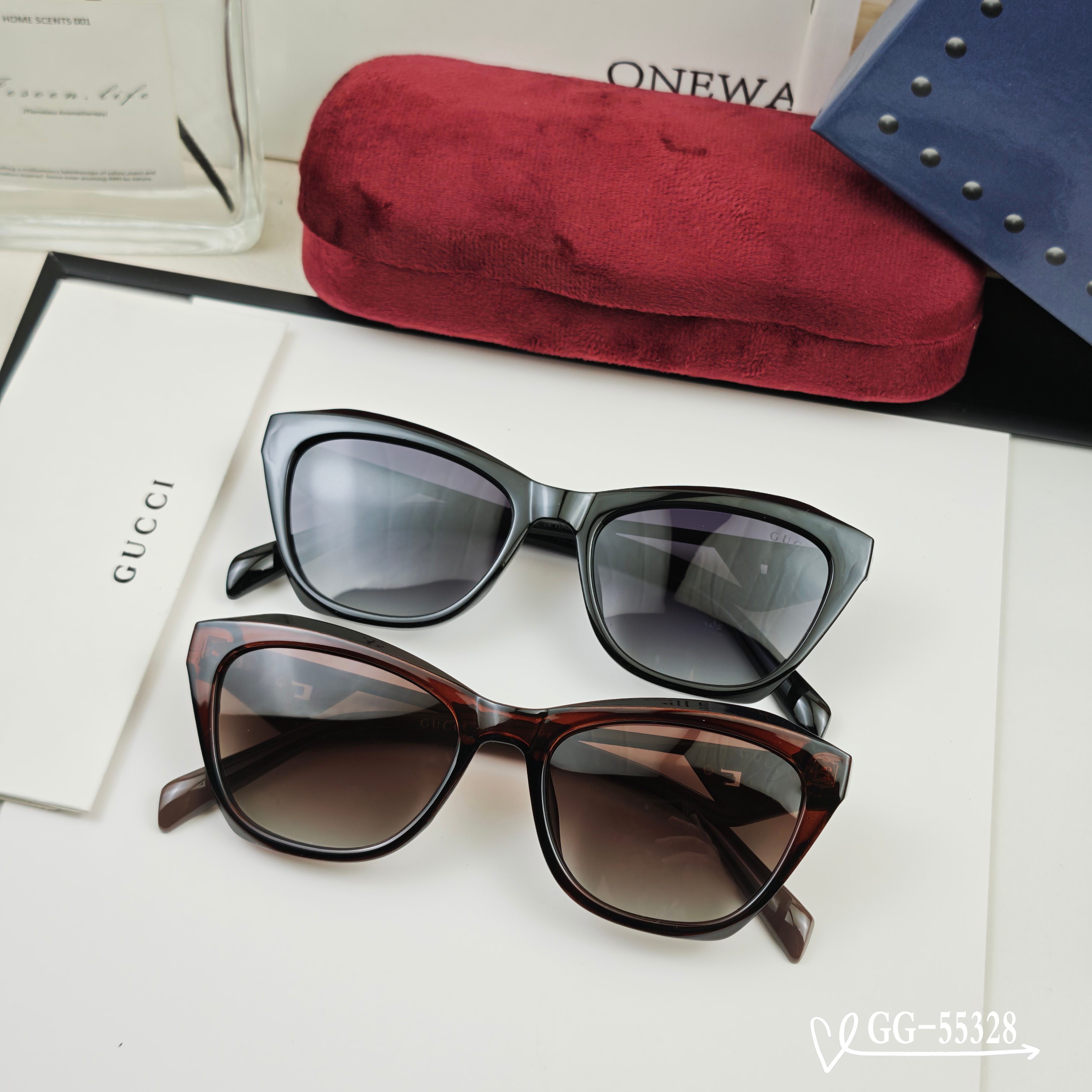 👓.【意大利古奇-GUCCI】 🕶.【宝丽来树脂高清镜片】 ⭐️.【TR镜架-轻便佩戴舒适】 🌟.【si