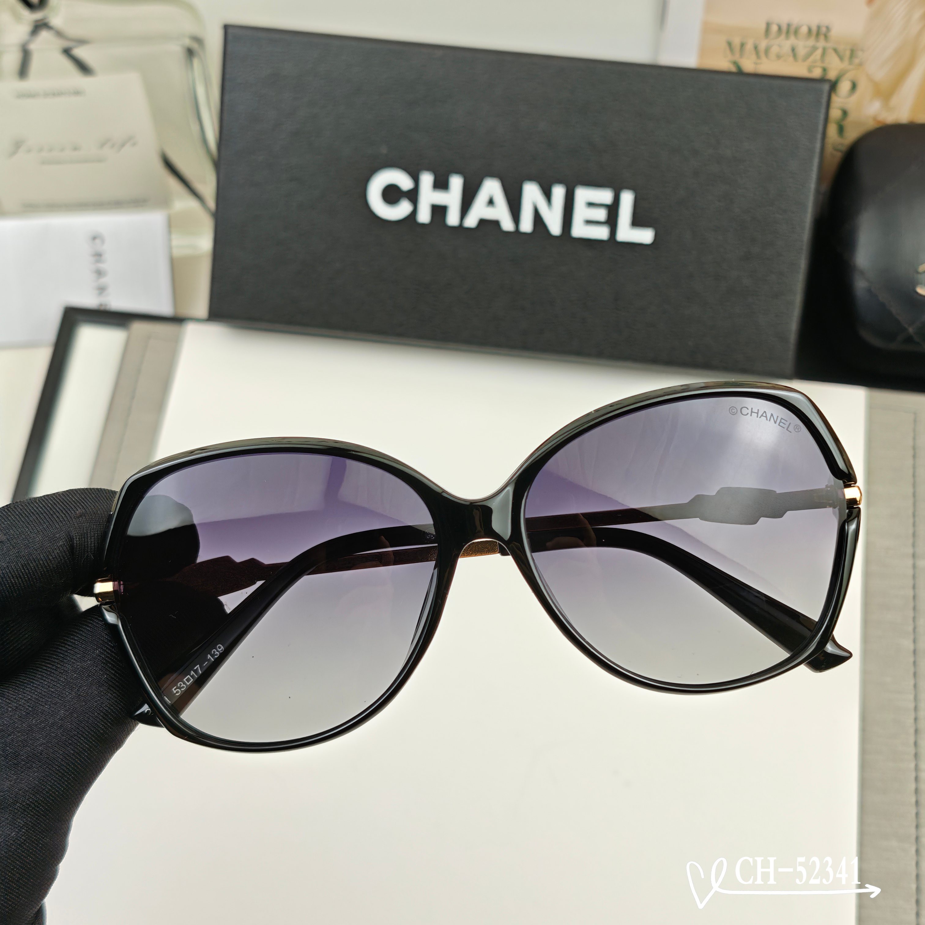 👓.【法国香奈儿-CHANEL】 🕶.【宝丽来树脂高清镜片】 ⭐️.【TR镜架-轻便佩戴舒适】 🌟.【s