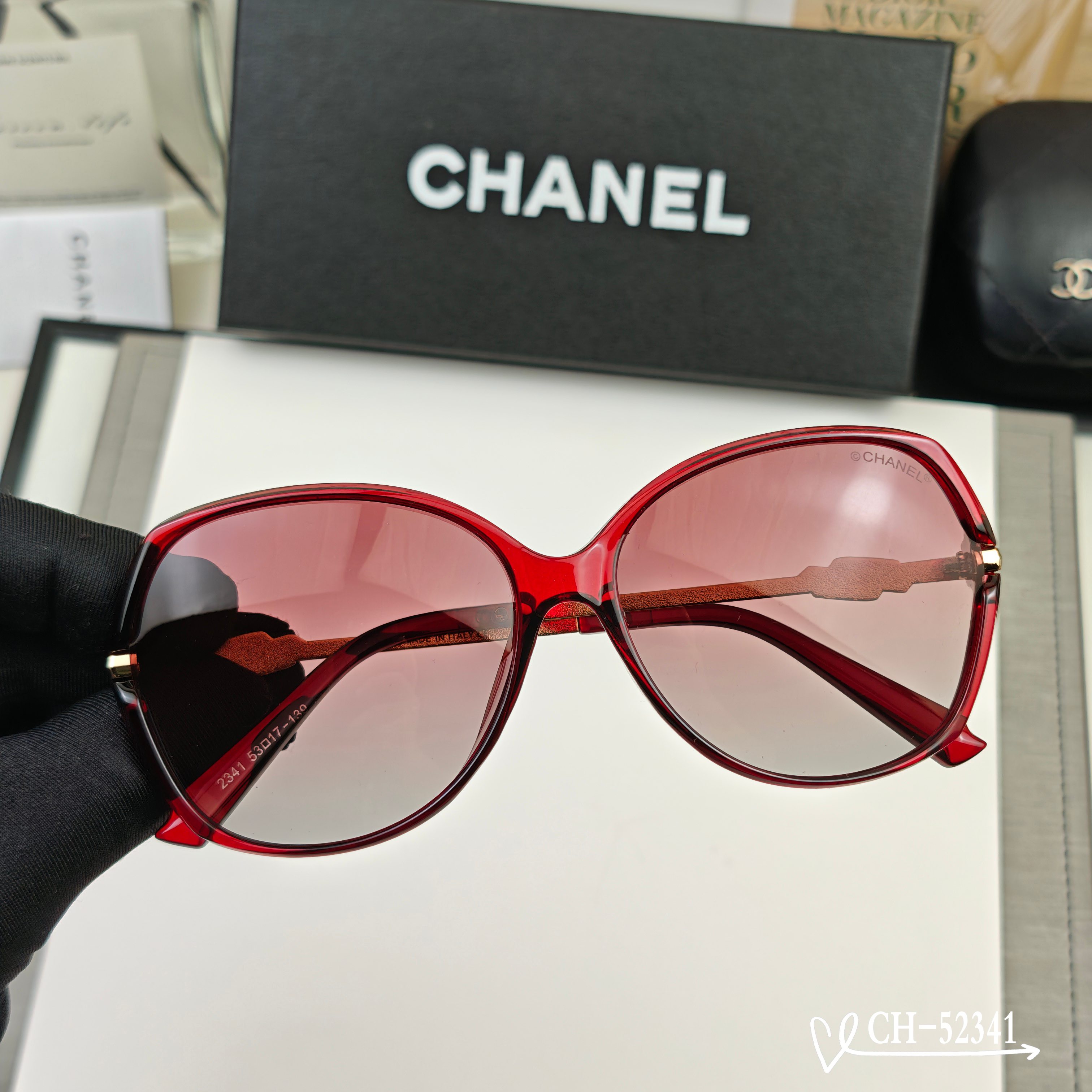 👓.【法国香奈儿-CHANEL】 🕶.【宝丽来树脂高清镜片】 ⭐️.【TR镜架-轻便佩戴舒适】 🌟.【s