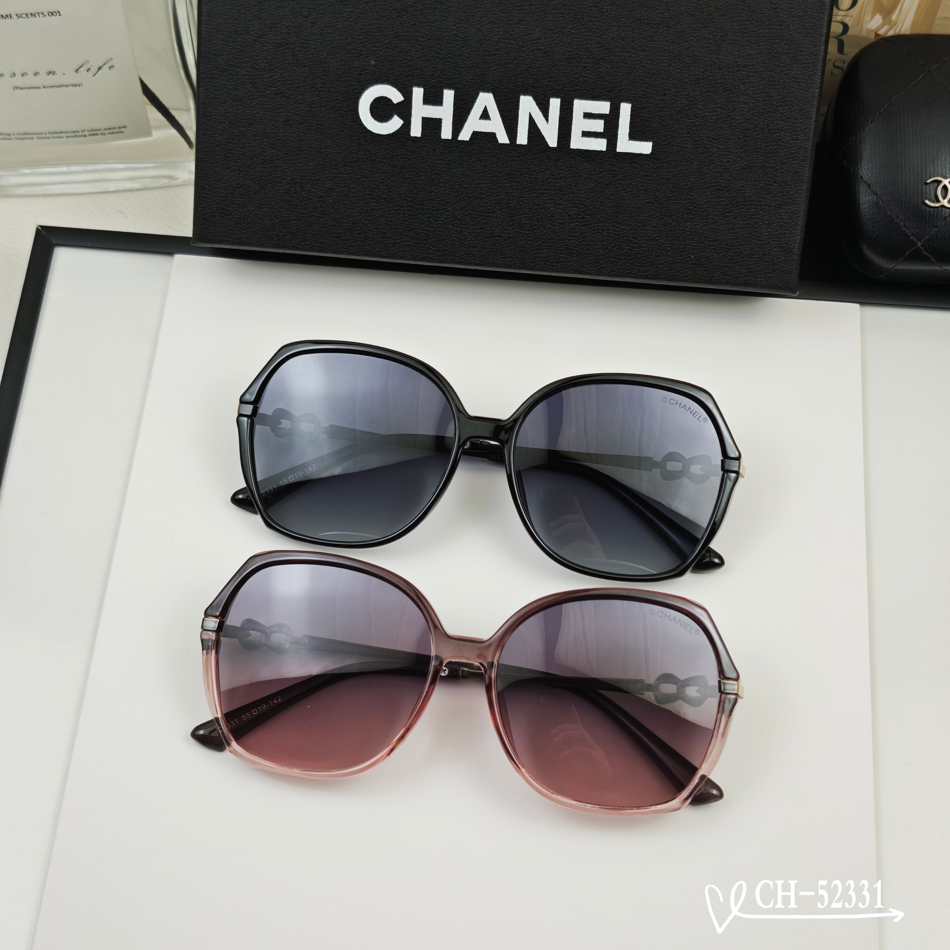 👓.【法国香奈儿-CHANEL】 🕶.【宝丽来树脂高清镜片】 ⭐️.【TR镜架-轻便佩戴舒适】 🌟.【s