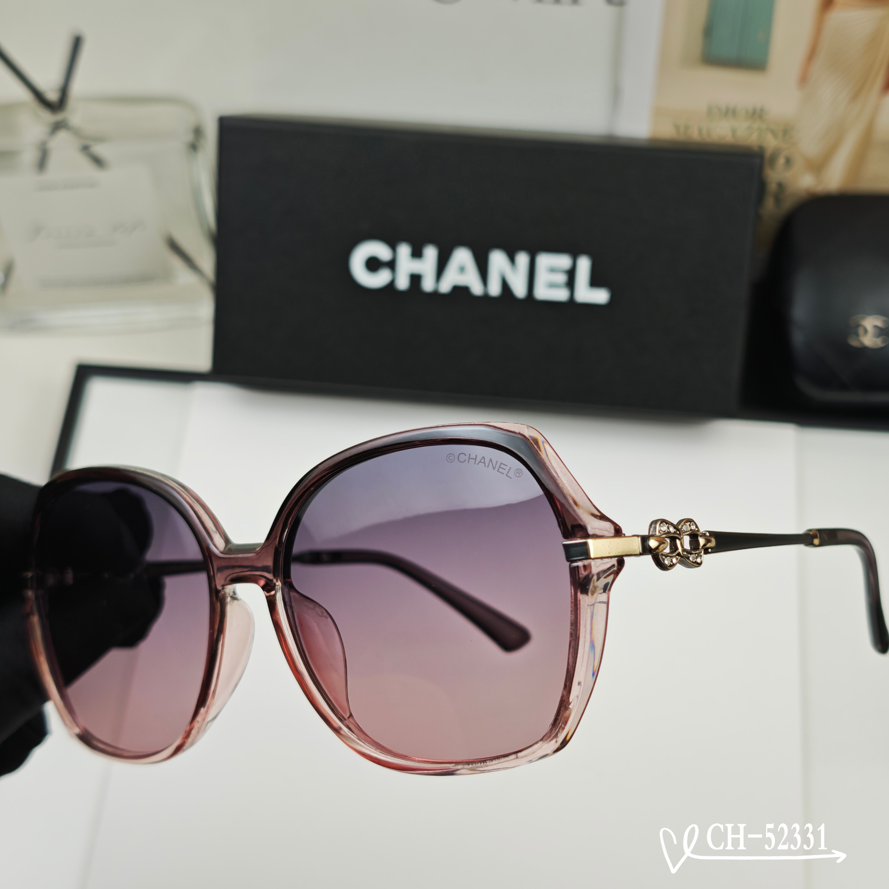 👓.【法国香奈儿-CHANEL】 🕶.【宝丽来树脂高清镜片】 ⭐️.【TR镜架-轻便佩戴舒适】 🌟.【s