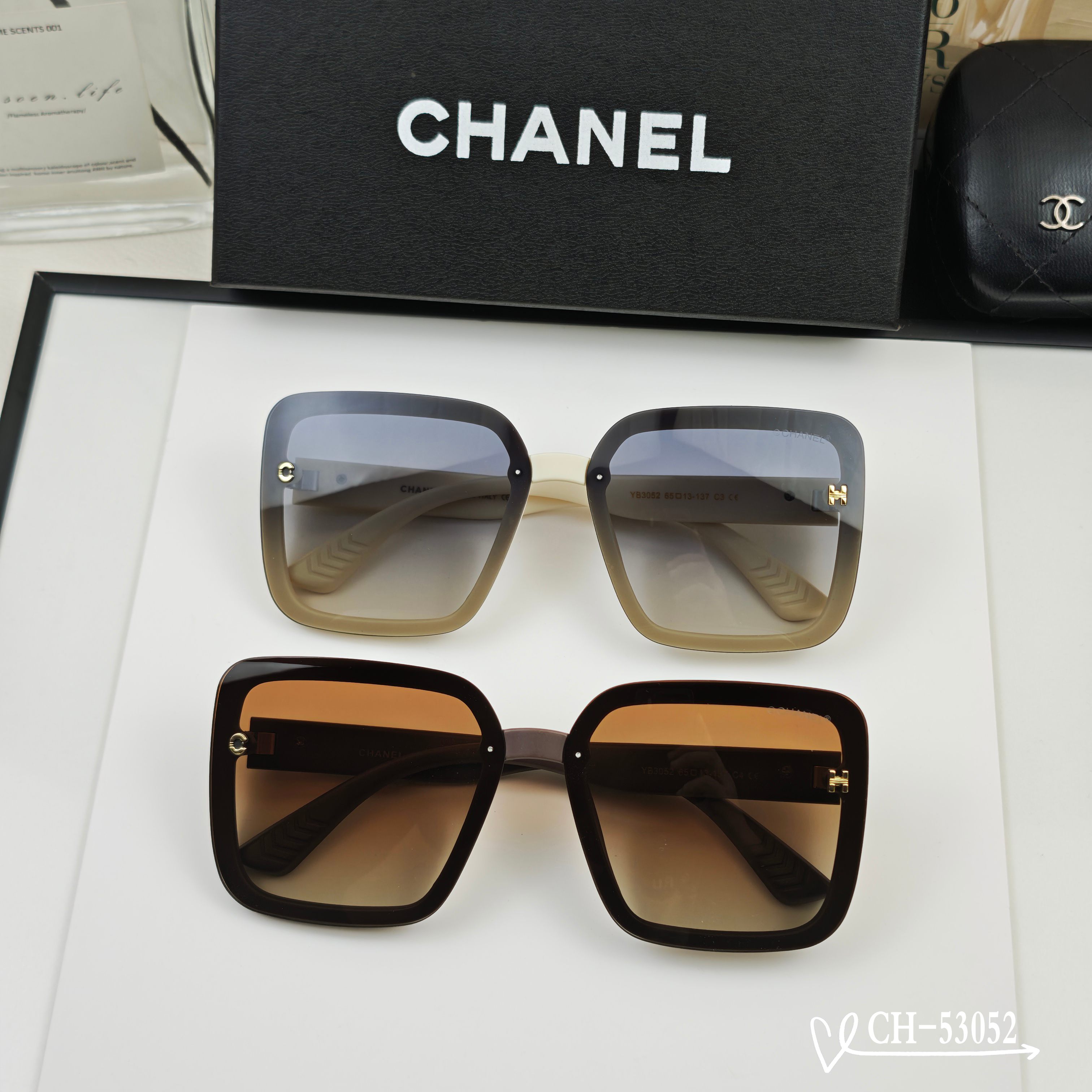 👓.【法国香奈儿-CHANEL】 🕶.【宝丽来树脂高清镜片】 ⭐️.【TR镜架-轻便佩戴舒适】 🌟.【s