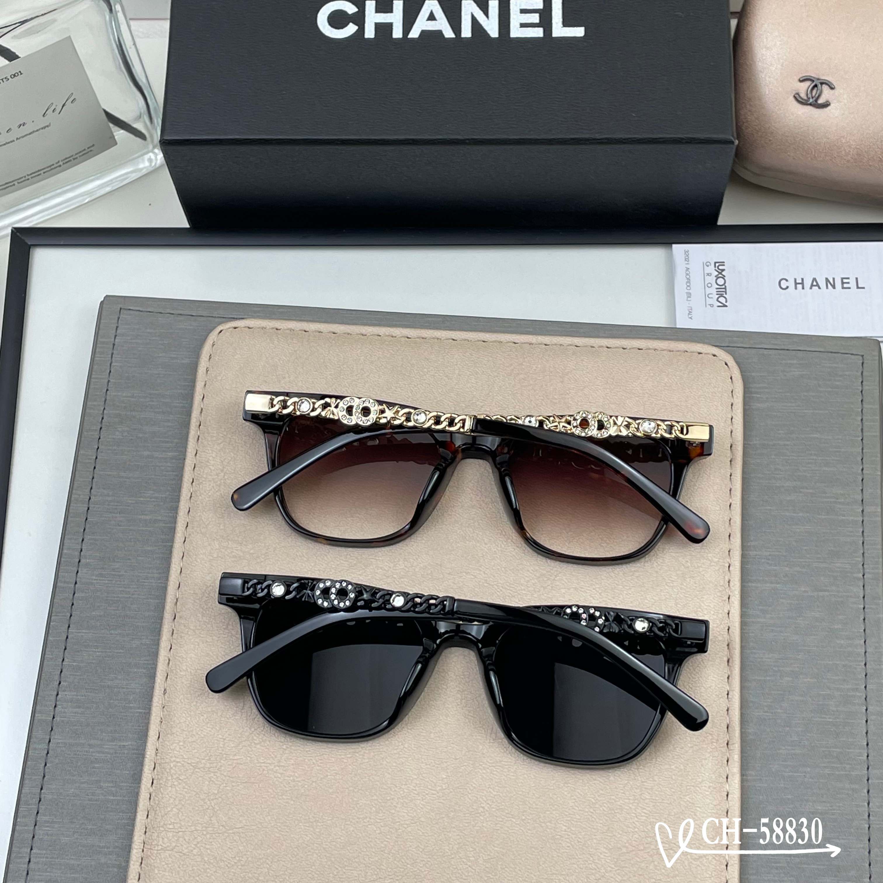 👓.【法国香奈儿-CHANEL】 🕶.【宝丽来树脂高清镜片】 ⭐️.【TR镜架-轻便佩戴舒适】 🌟.【s