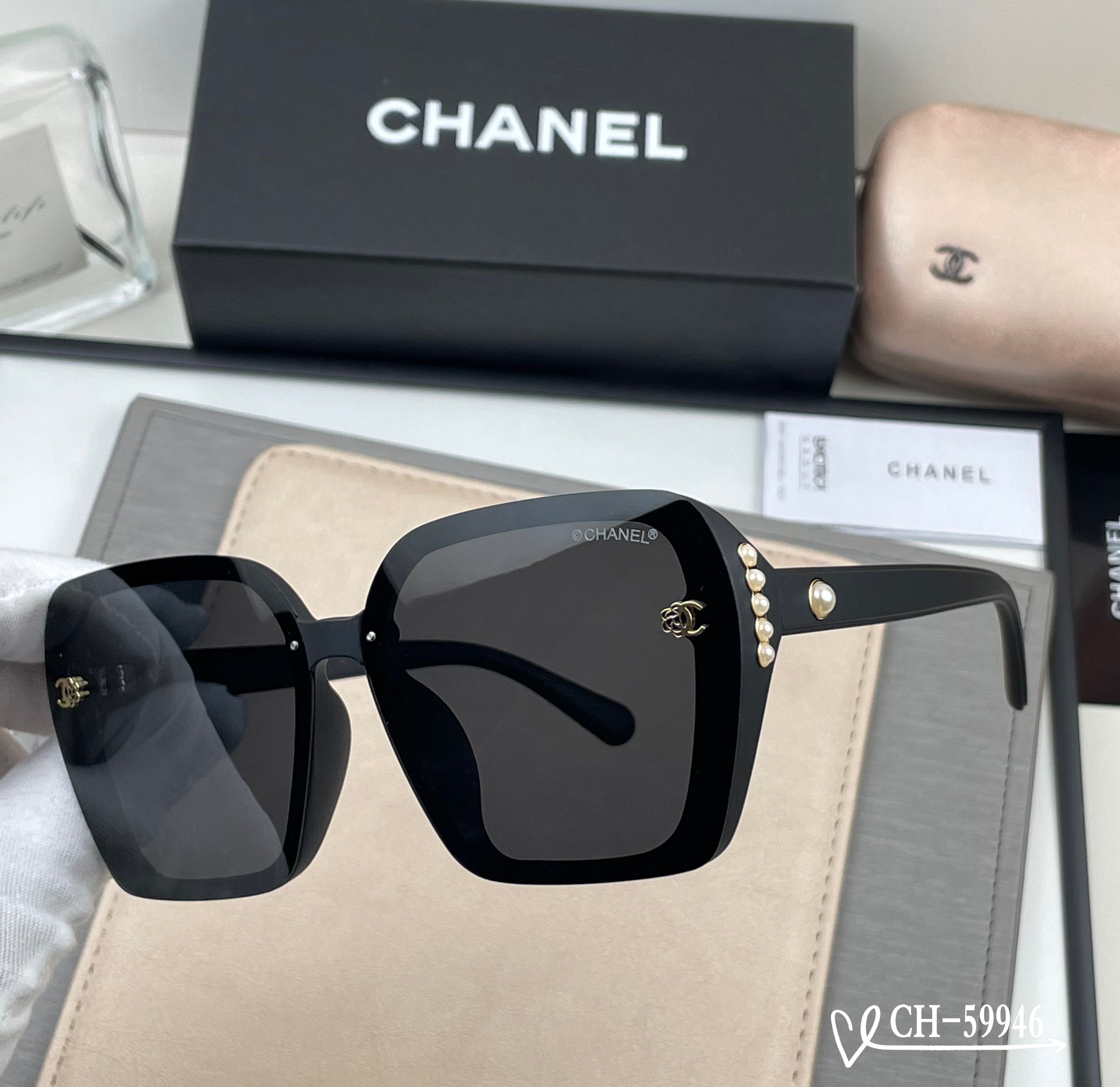 👓.【法国香奈儿-CHANEL】 🕶.【宝丽来树脂高清镜片】 ⭐️.【TR镜架-轻便佩戴舒适】 🌟.【s